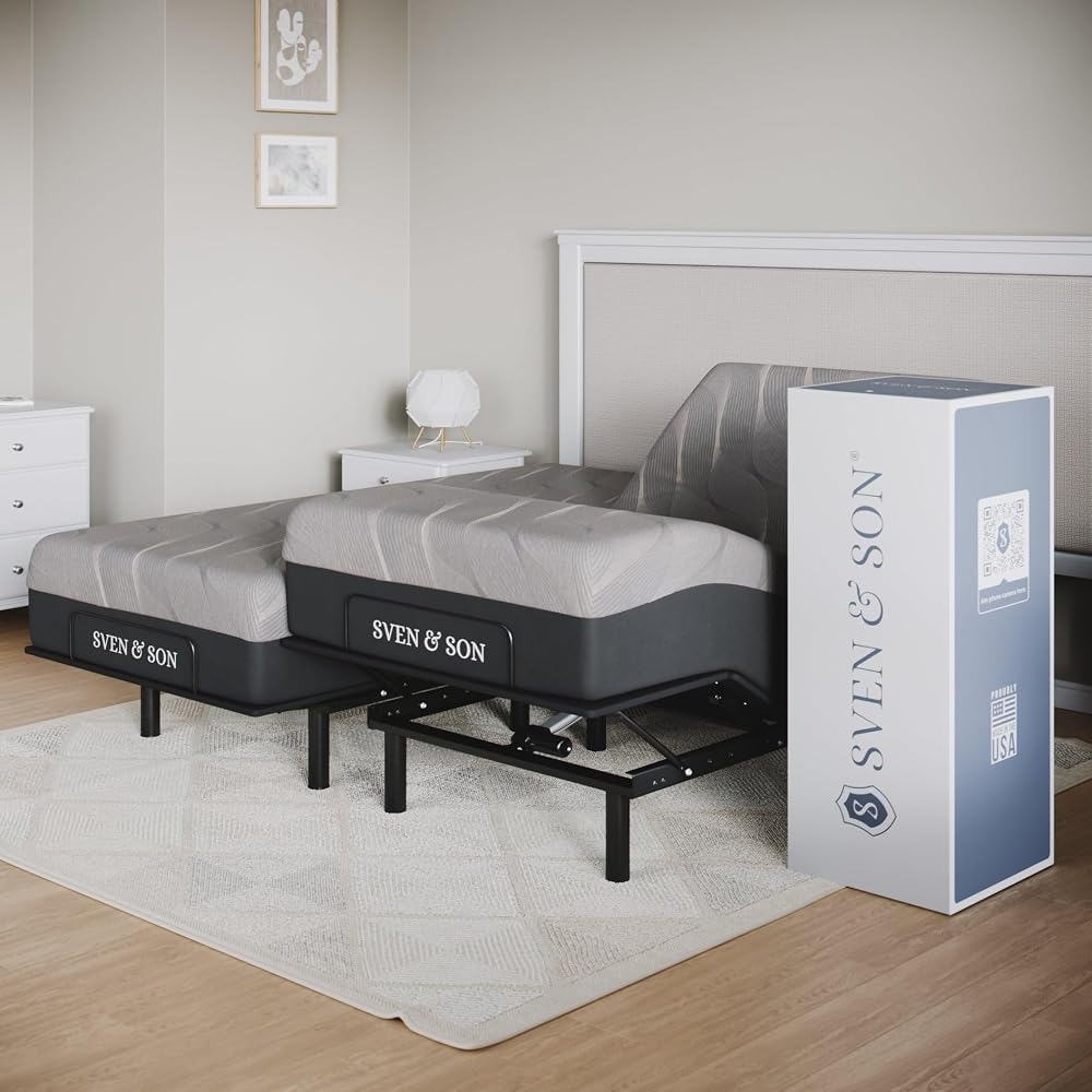Adjustable Bed Base - Single 12 inch Firm Support