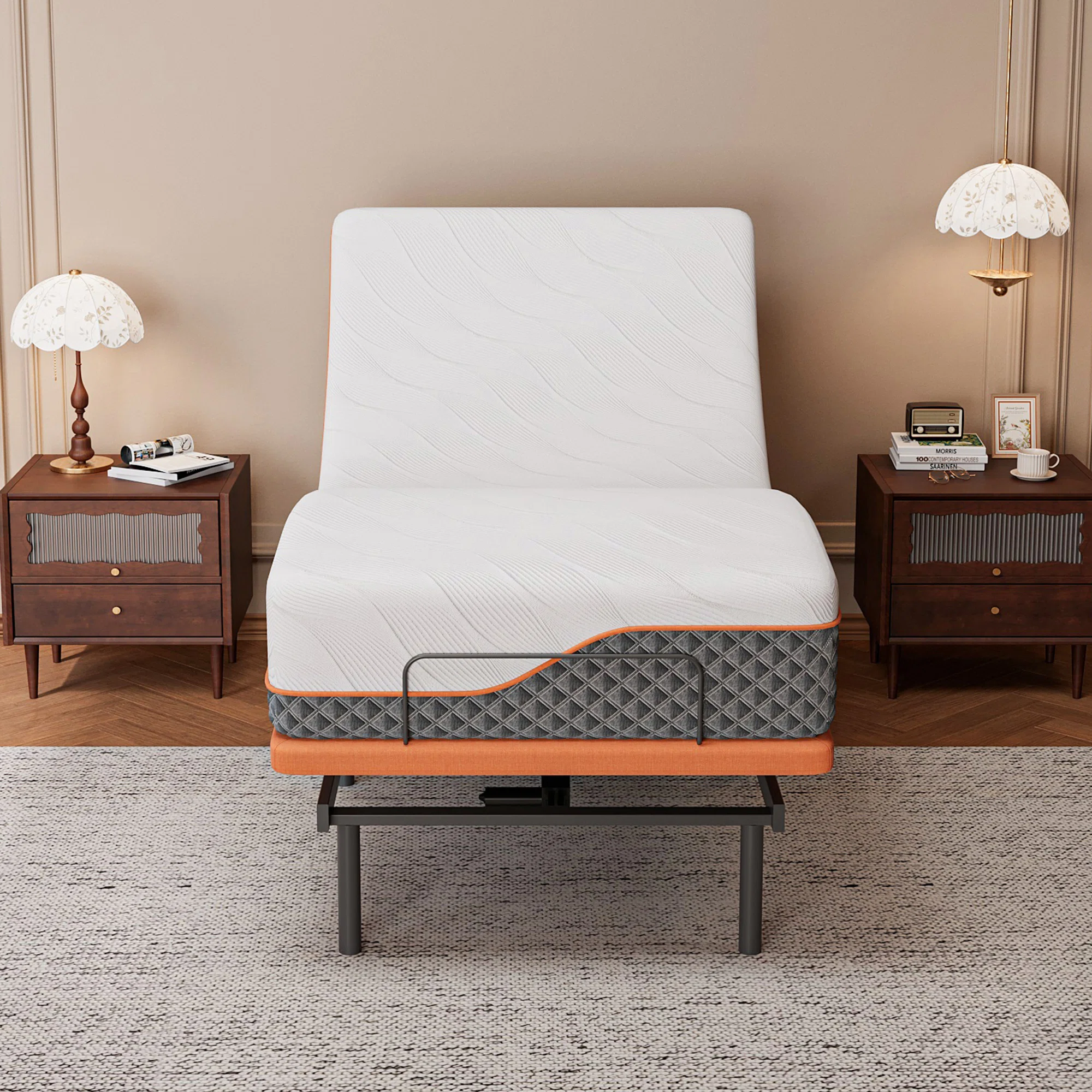 Adjustable Bed Base - Single 12 inch Medium Firm