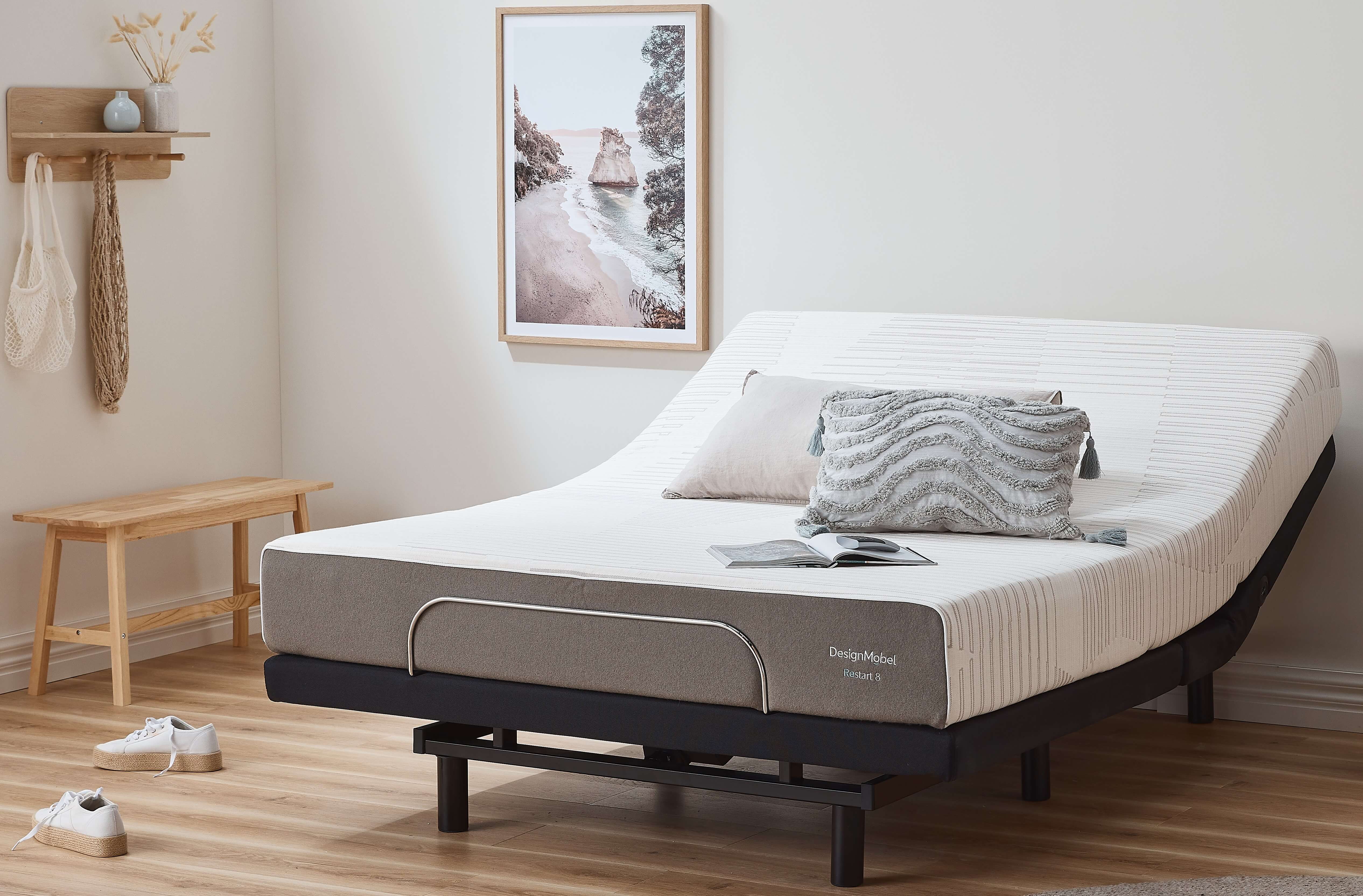 Adjustable Bed Base - Single 8 inch Hypoallergenic