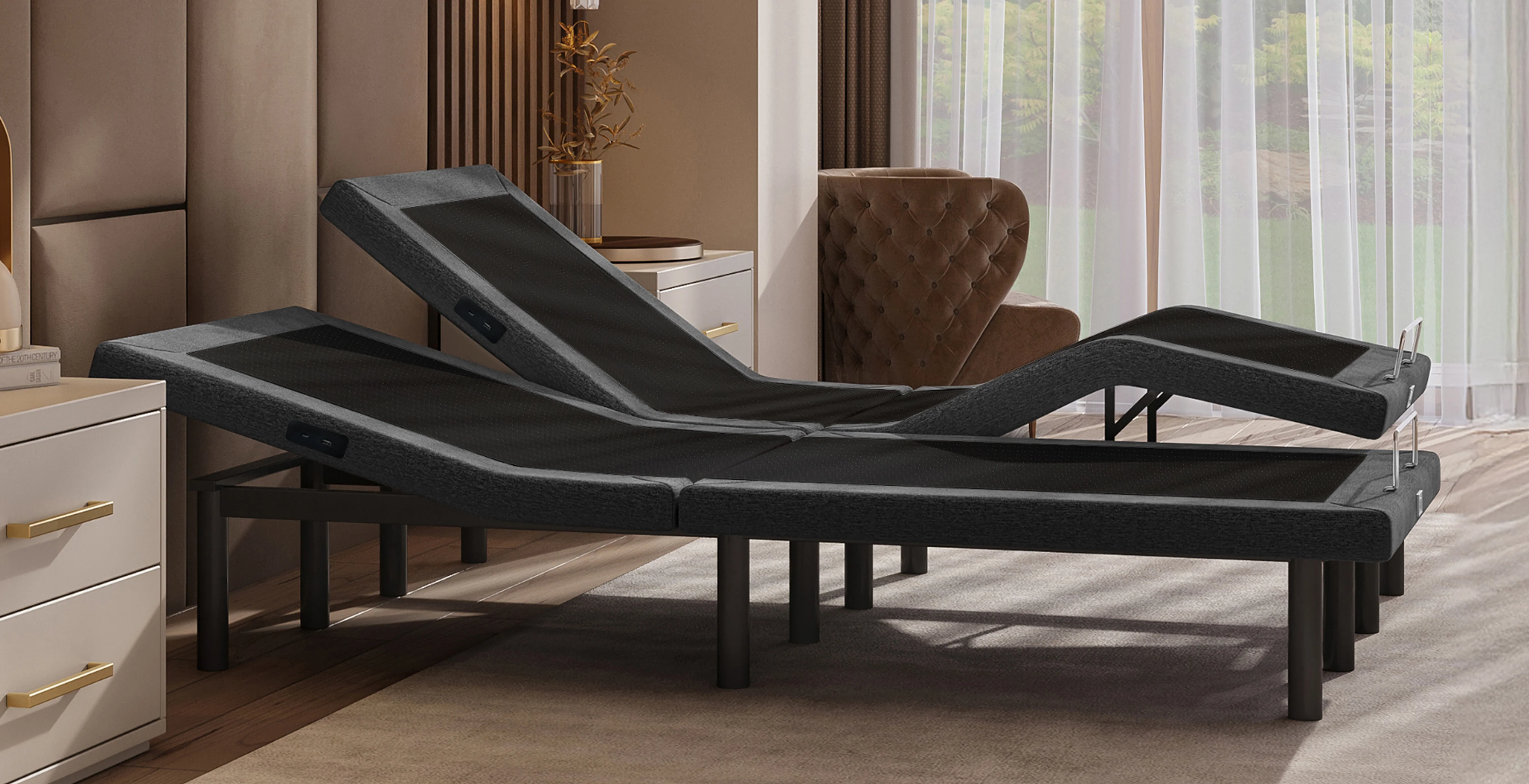 Adjustable Bed Base - Super King 12 inch Eco-friendly