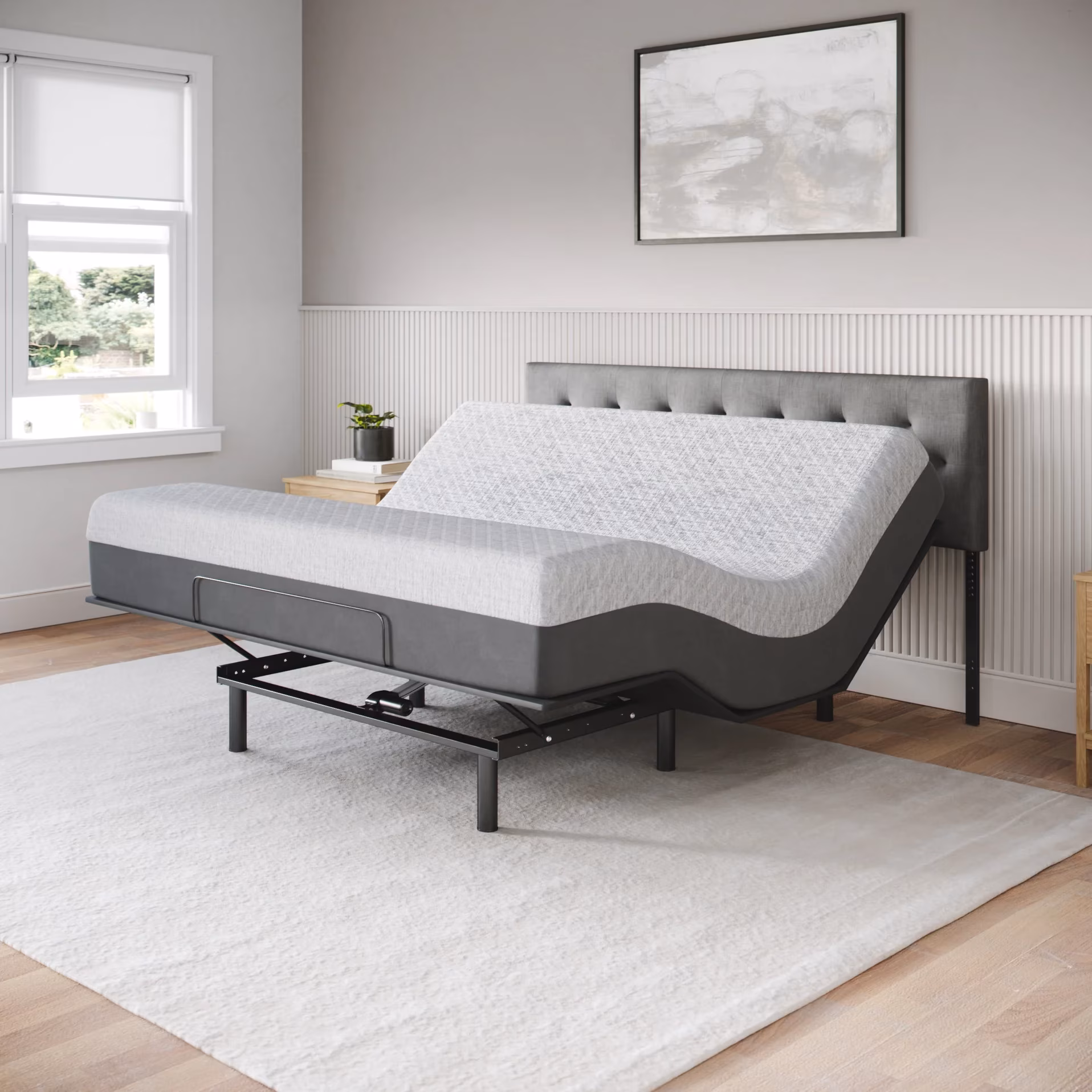 Adjustable Bed Base - Super King 12 inch Plush