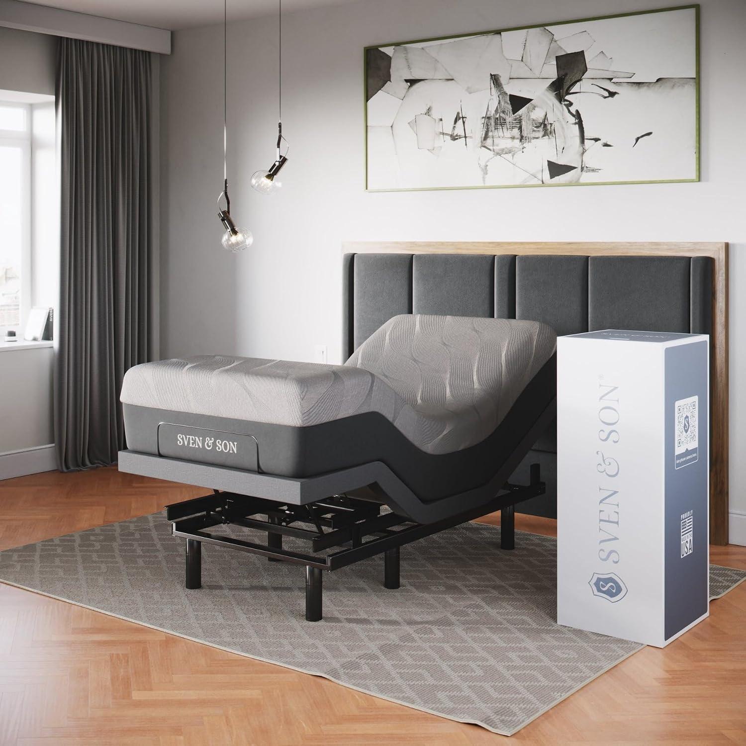Adjustable Bed Base - Twin XL 10 inch Firm Support