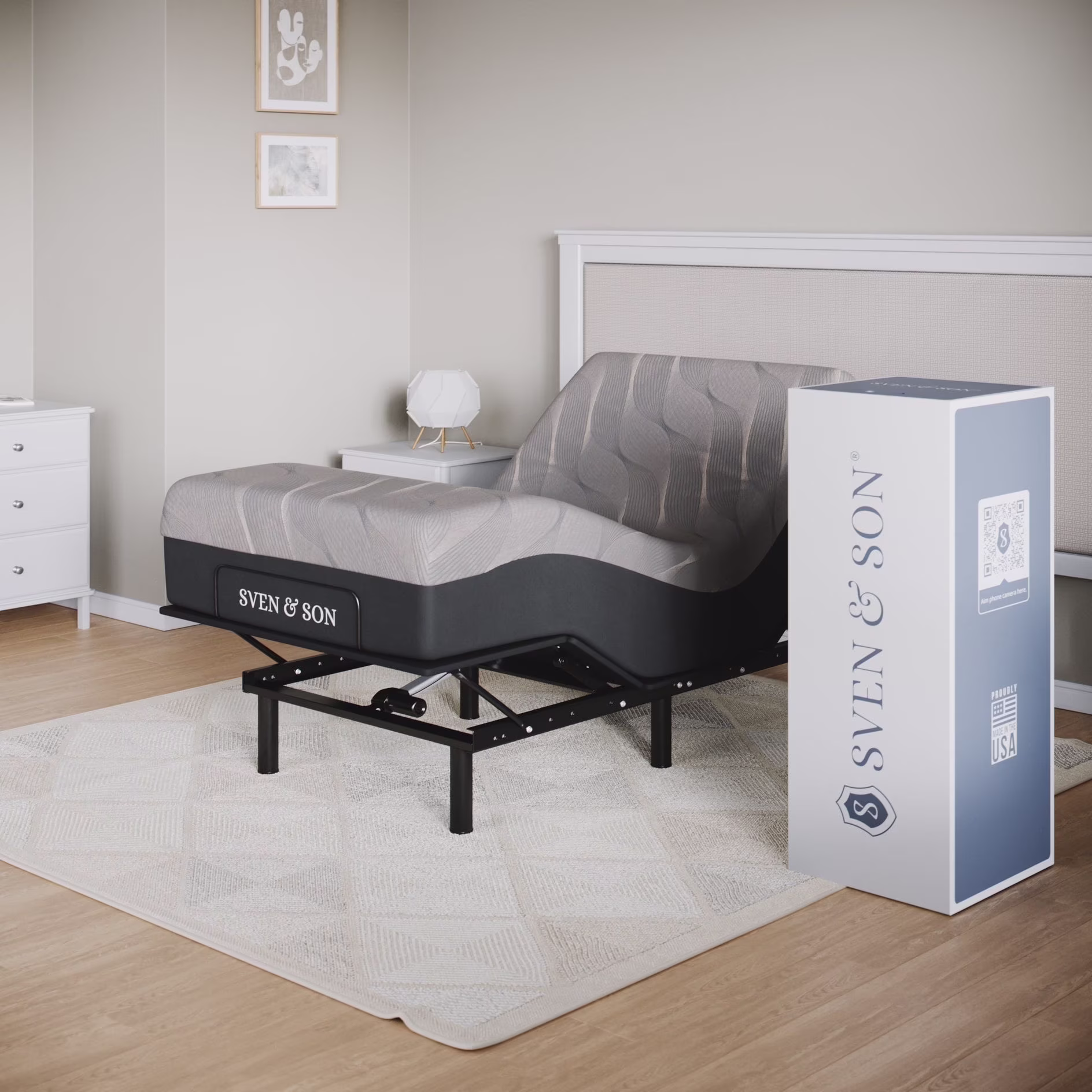 Adjustable Bed Base - Twin XL 10 inch Firm Support