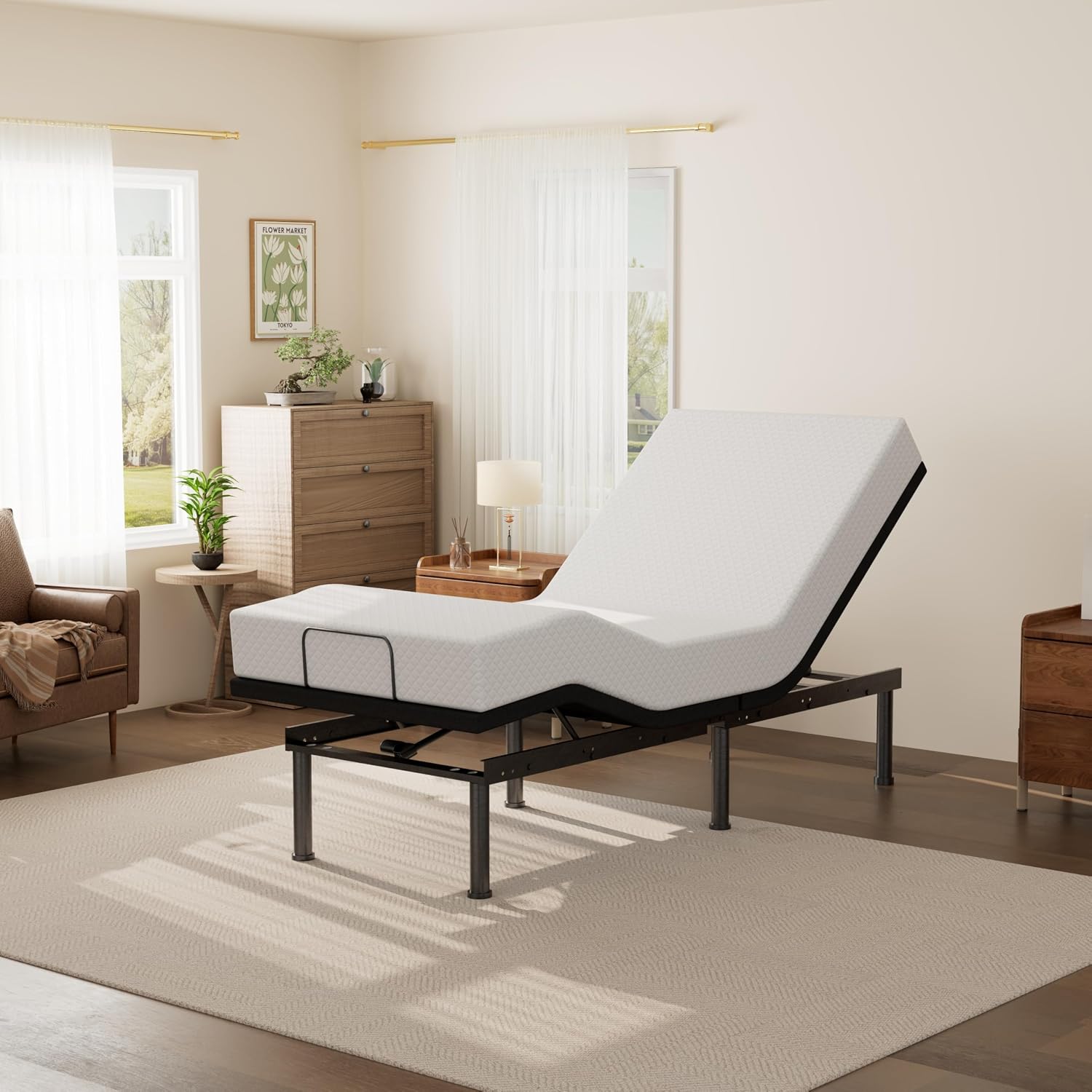 Adjustable Bed Base - Twin XL 12 inch Eco-friendly
