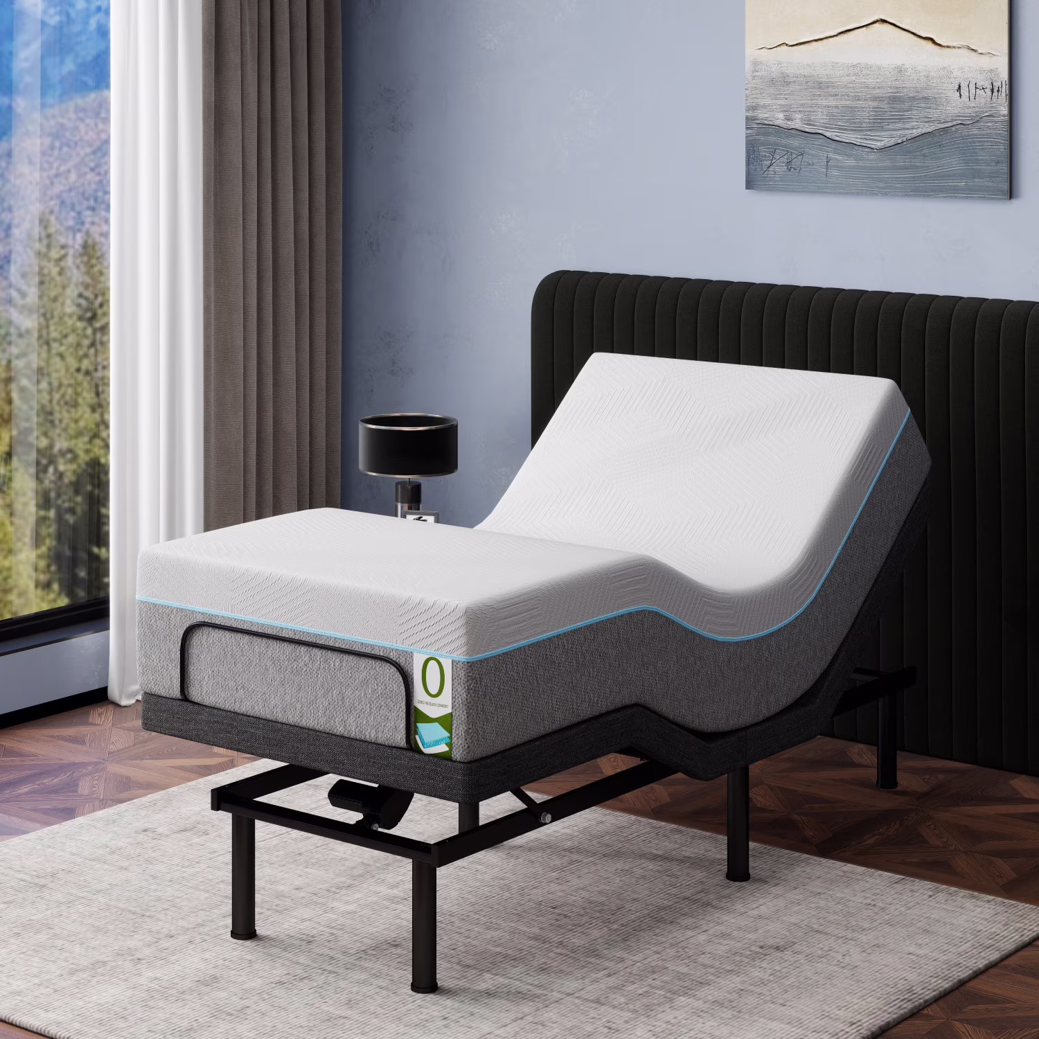 Adjustable Bed Base - Twin XL 12 inch Hypoallergenic