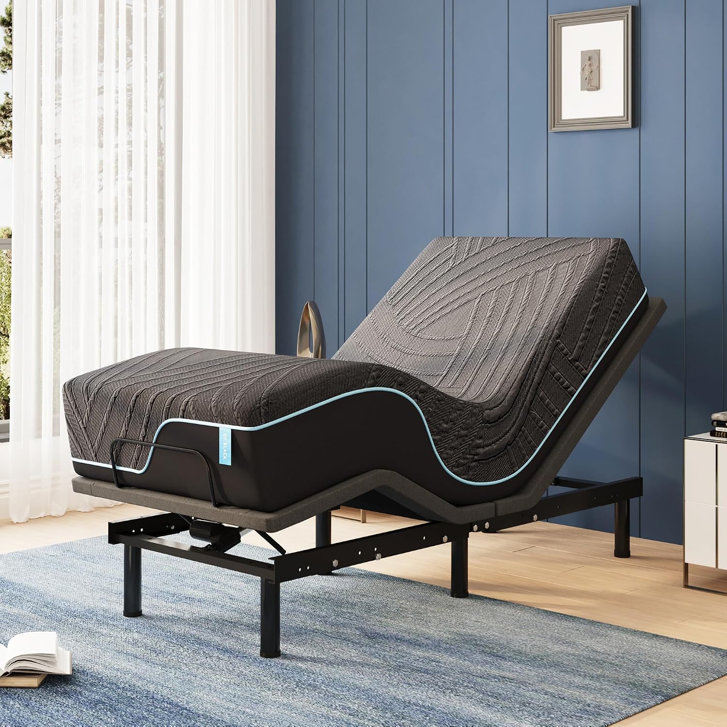 Adjustable Bed Base - Twin XL 14 inch Medium Firm