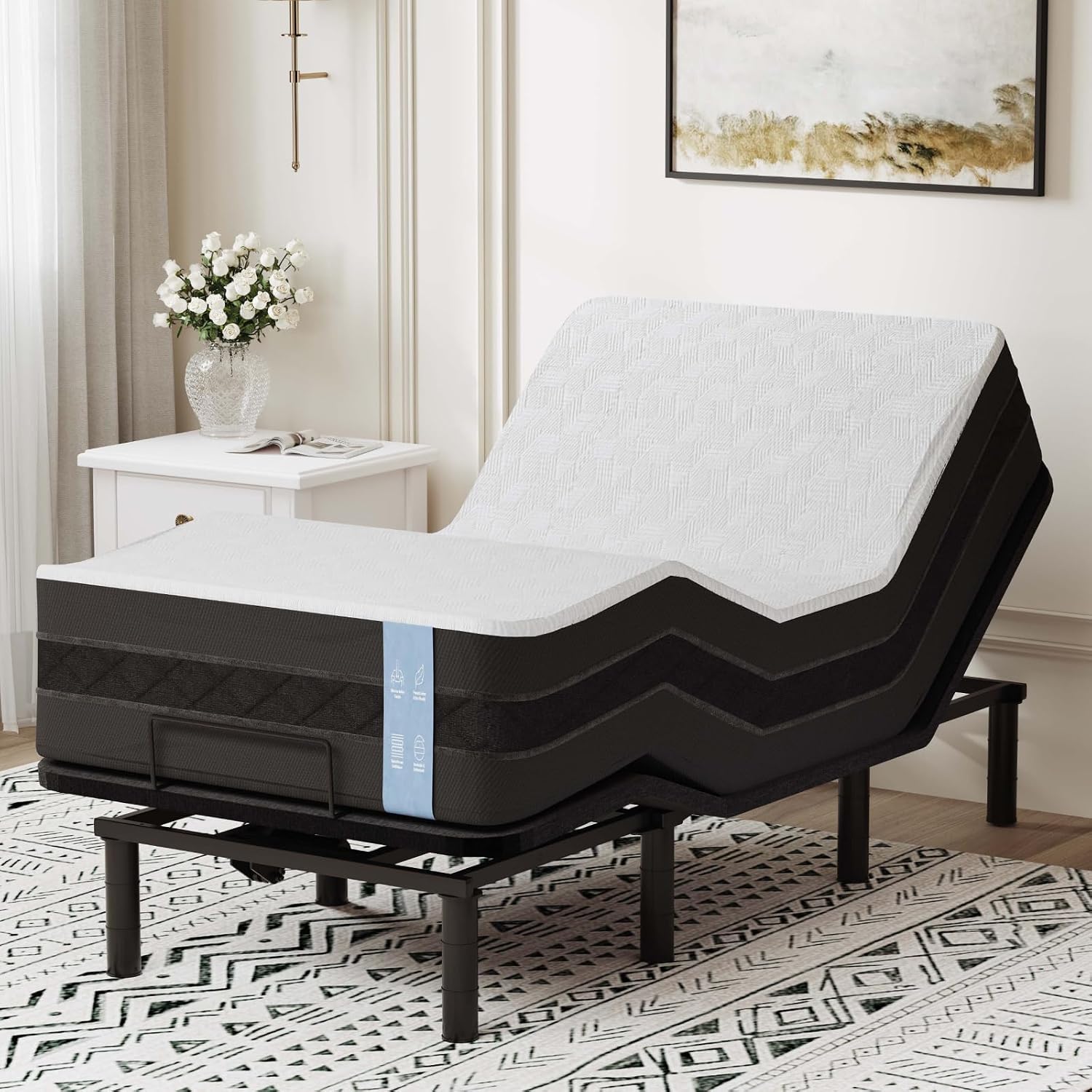 Adjustable Bed Base - Twin XL 8 inch Cooling