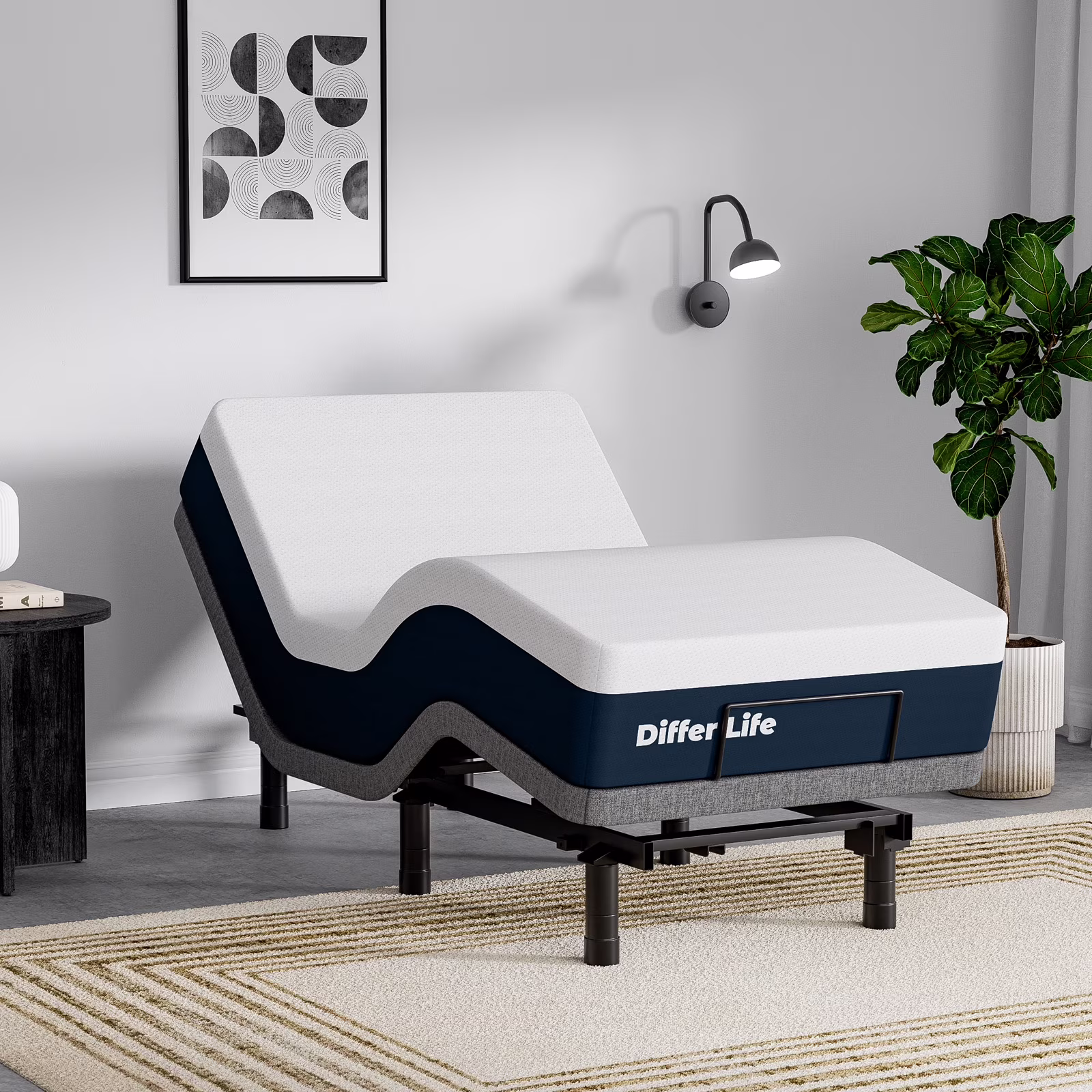 Adjustable Bed Base - Twin XL 8 inch Eco-friendly