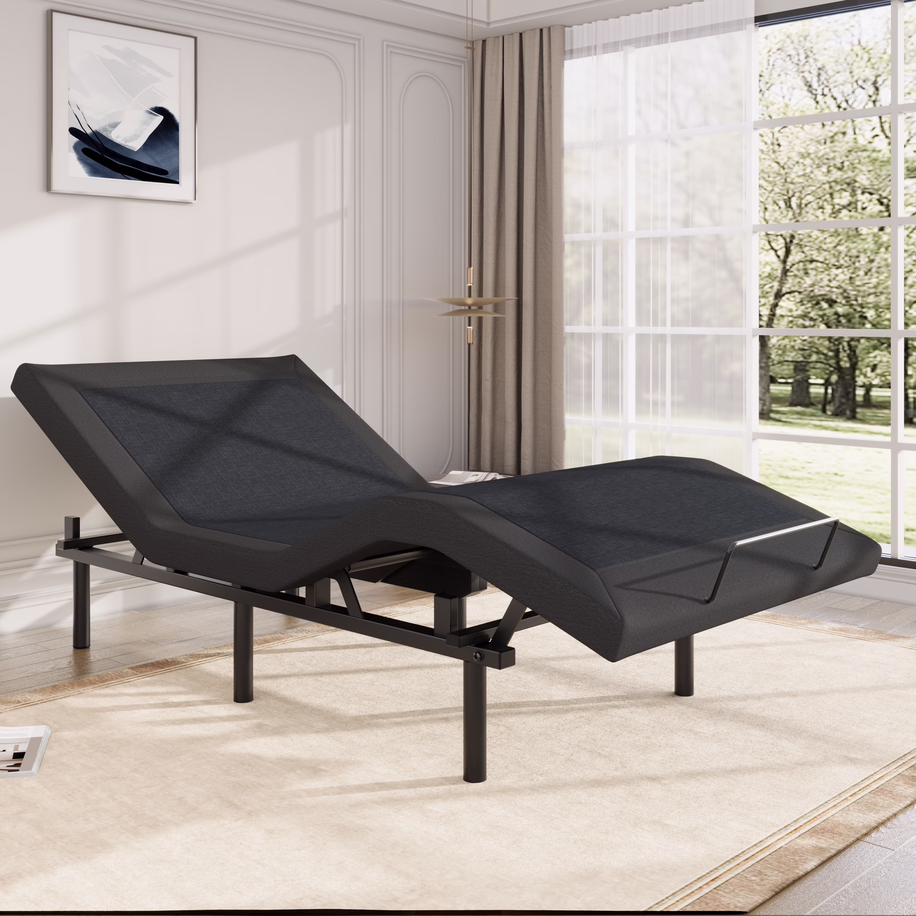Adjustable Bed Base - Twin XL 8 inch Plush