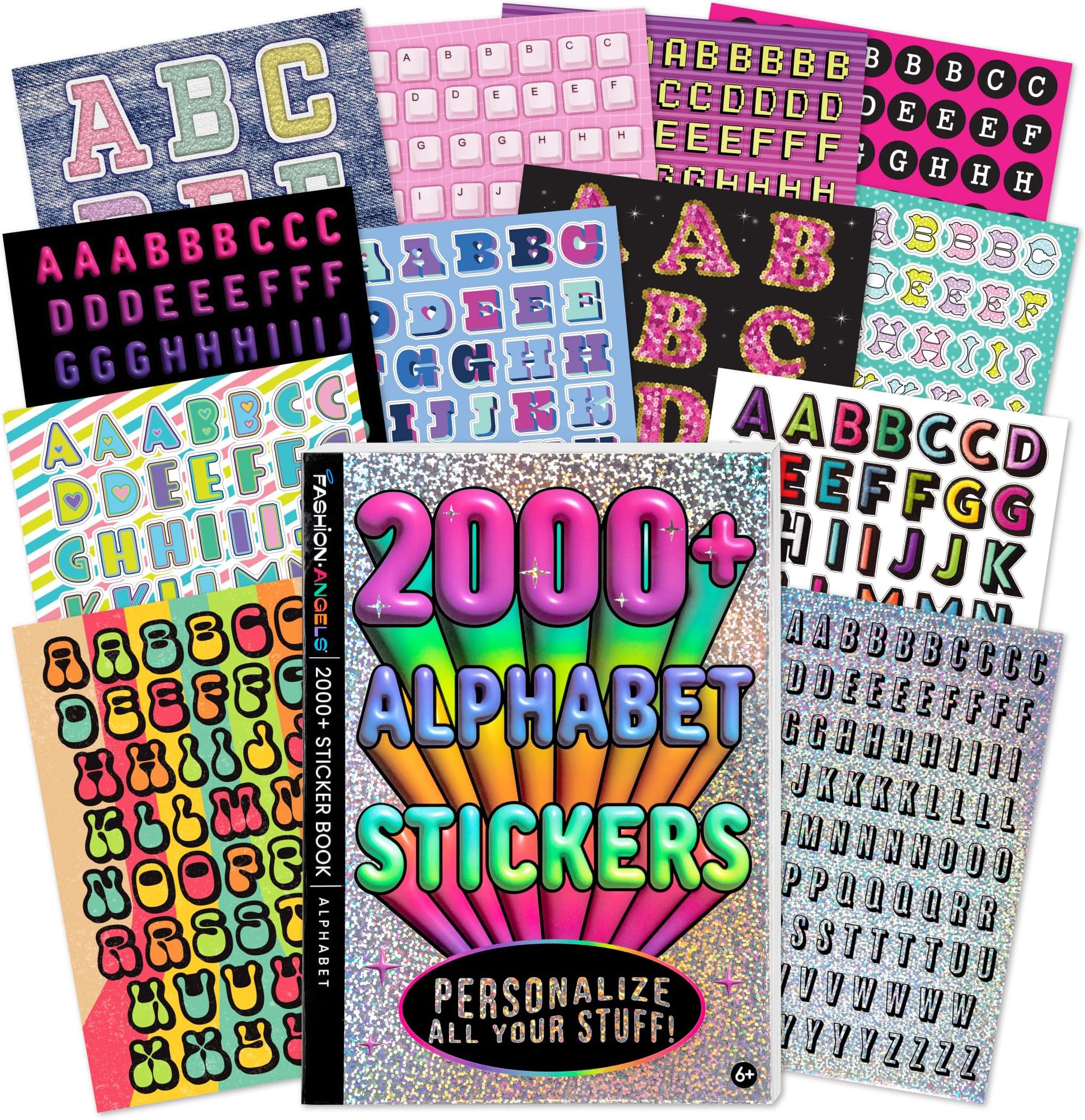 Alphabet Stickers - 200 Pack