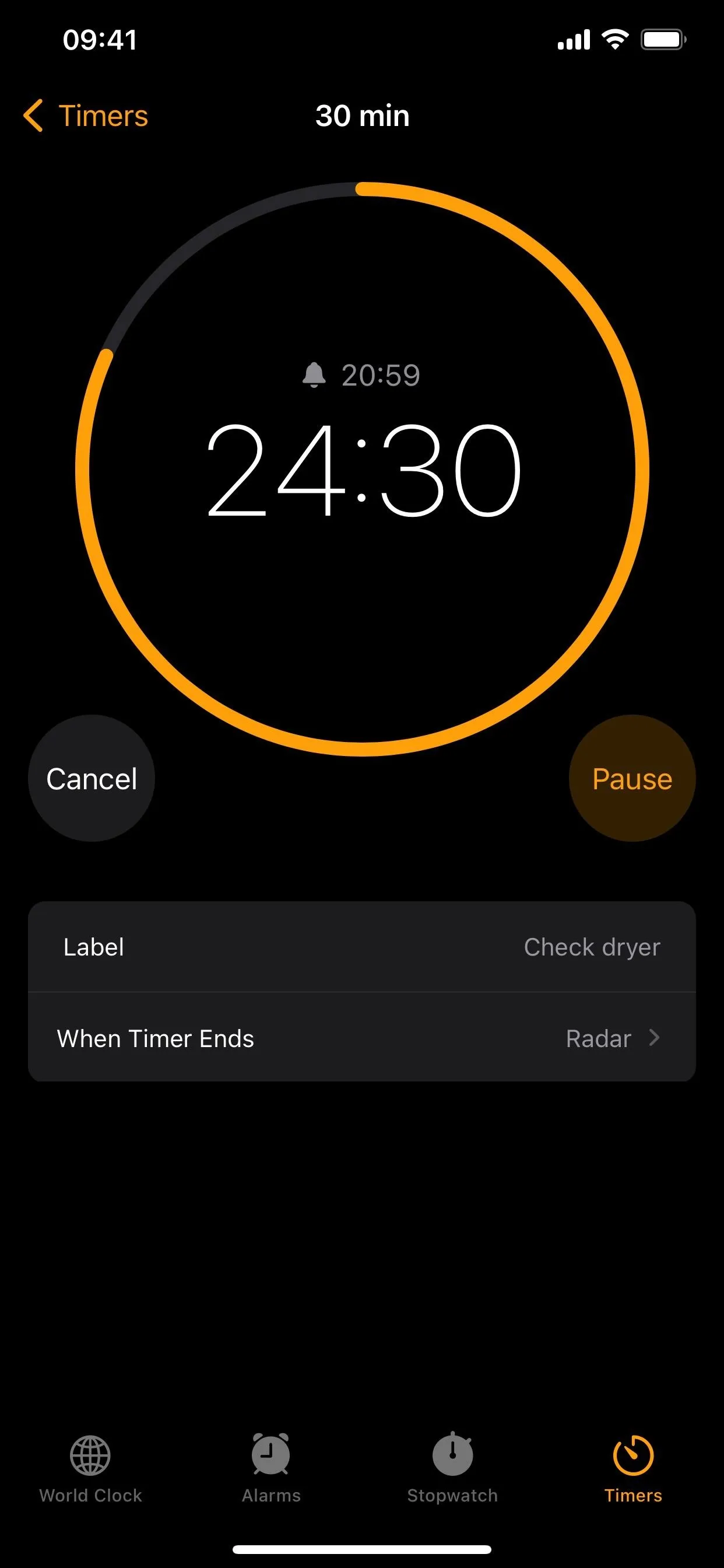 Apple Smart Timer