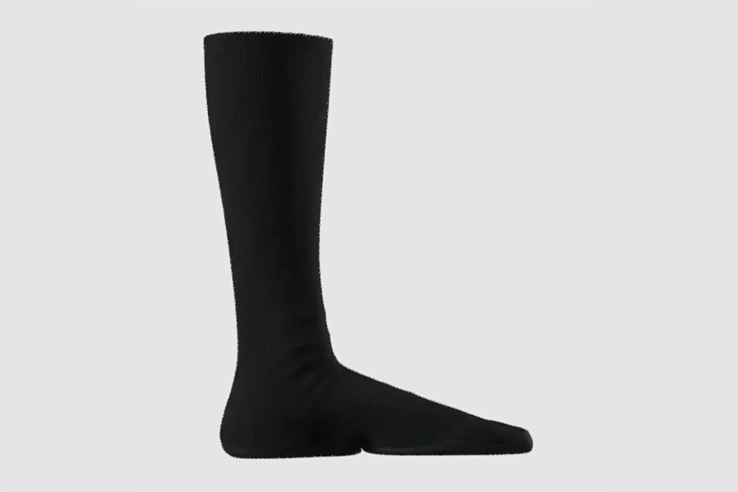 Knee High Socks - Face Makeup (foundation, concealer, powder)