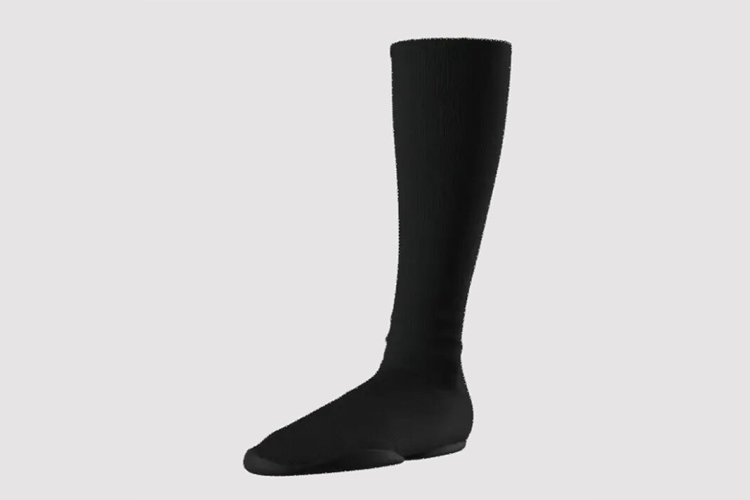 Knee High Socks - Face Makeup (foundation, concealer, powder)
