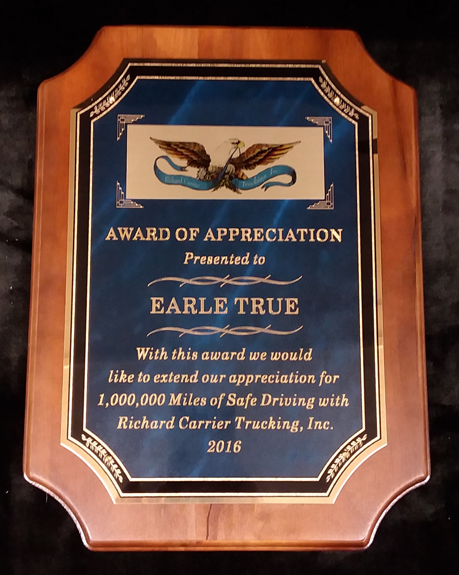 Award Plaque