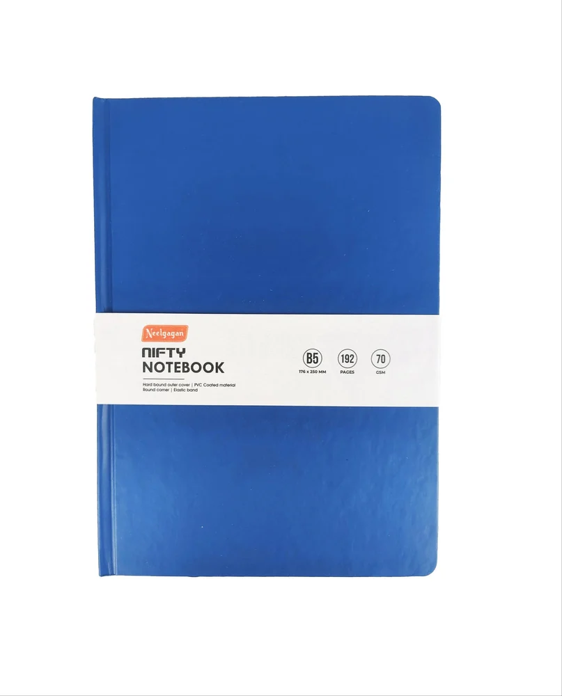 B5 Notebook - 100 Pages - Hard Cover