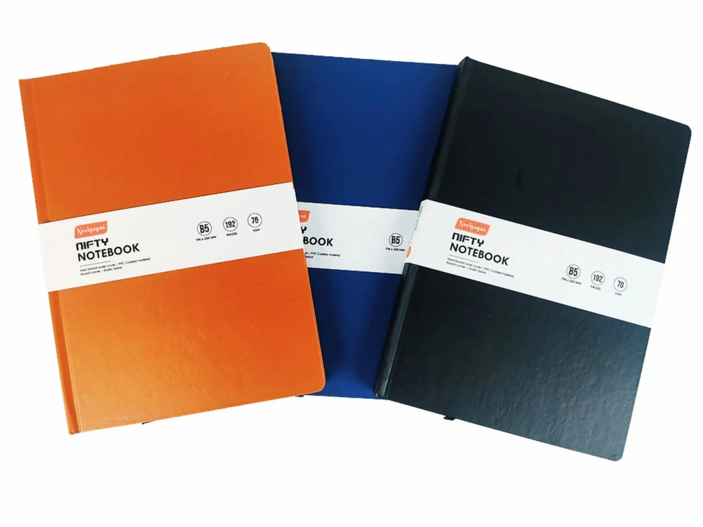 B5 Notebook - 100 Pages - Hard Cover
