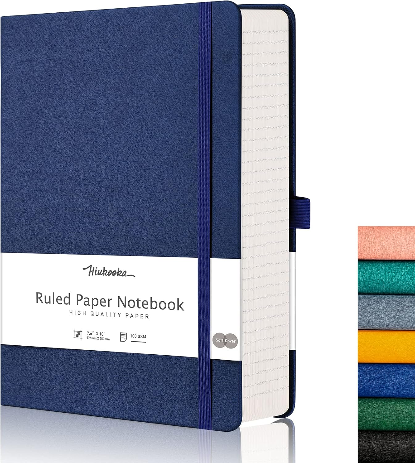 B5 Notebook - 100 Pages - Hard Cover - Ruled