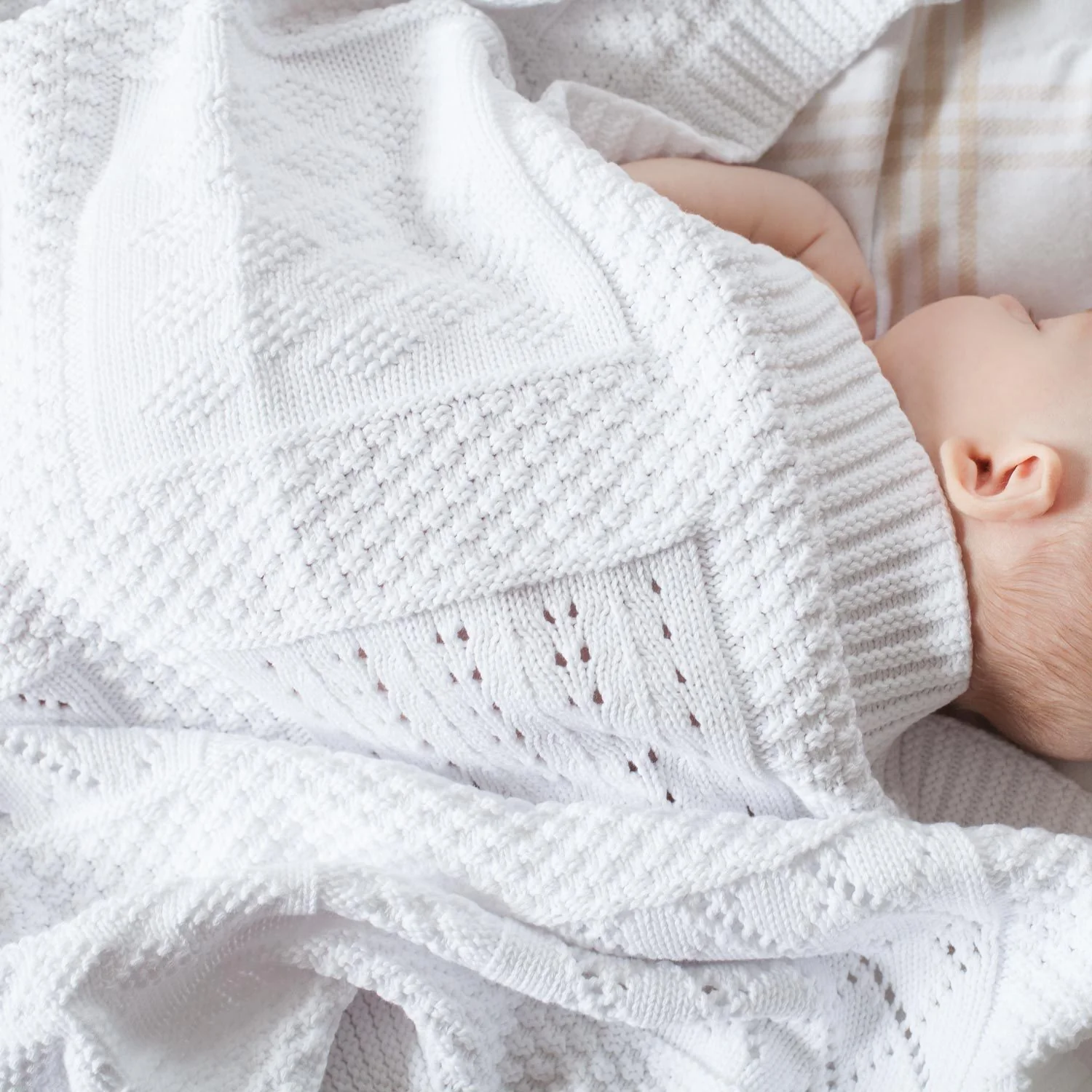 Baby Blanket - 80x100cm - White
