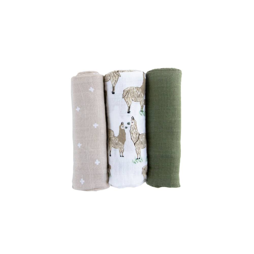 Baby Swaddle Wrap - 2 Pack - Muslin