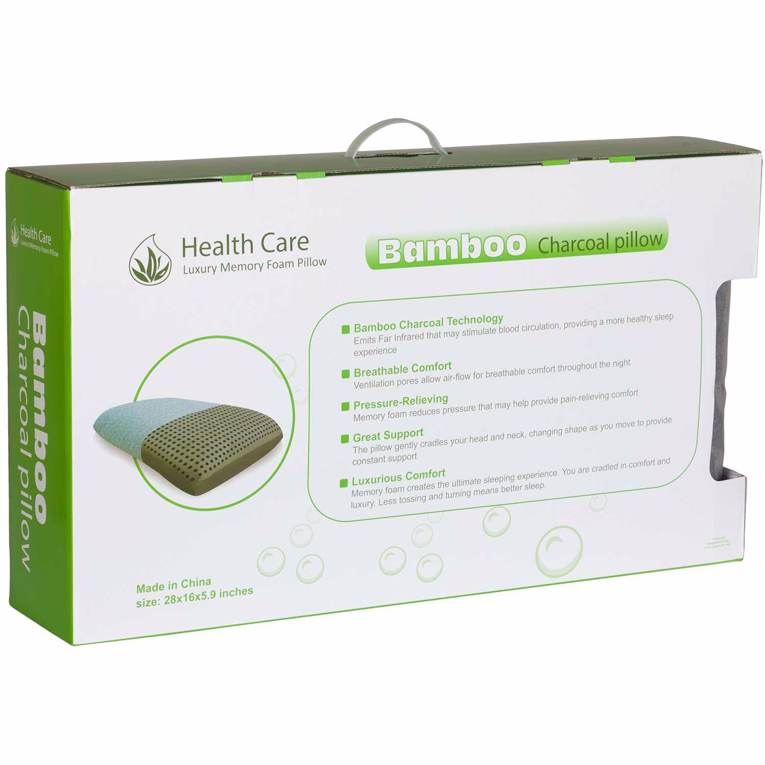 Bamboo Charcoal Pillow - King