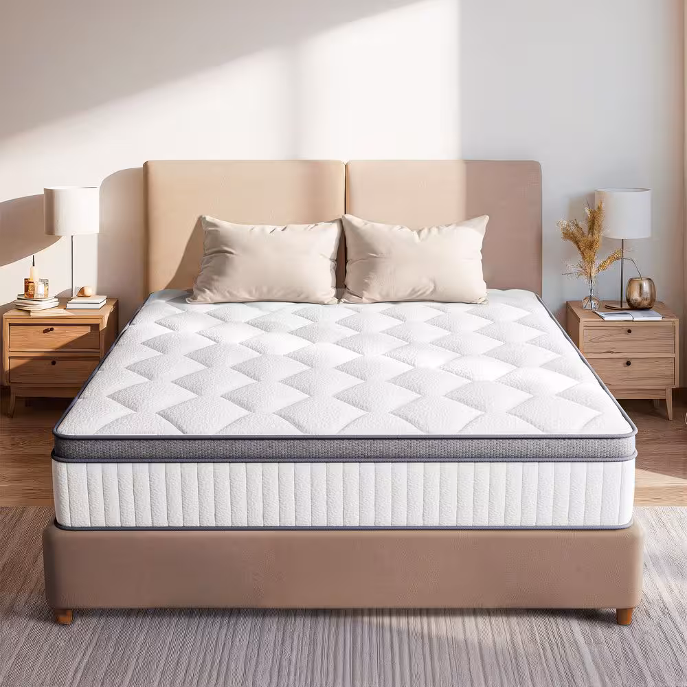 Bamboo Foam Mattress - Double 14 inch Hypoallergenic