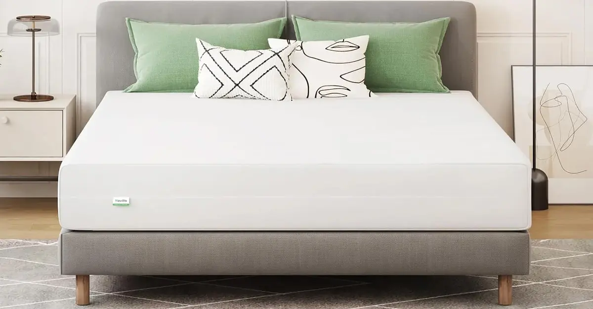 Bamboo Foam Mattress - Double 8 inch Eco-friendly