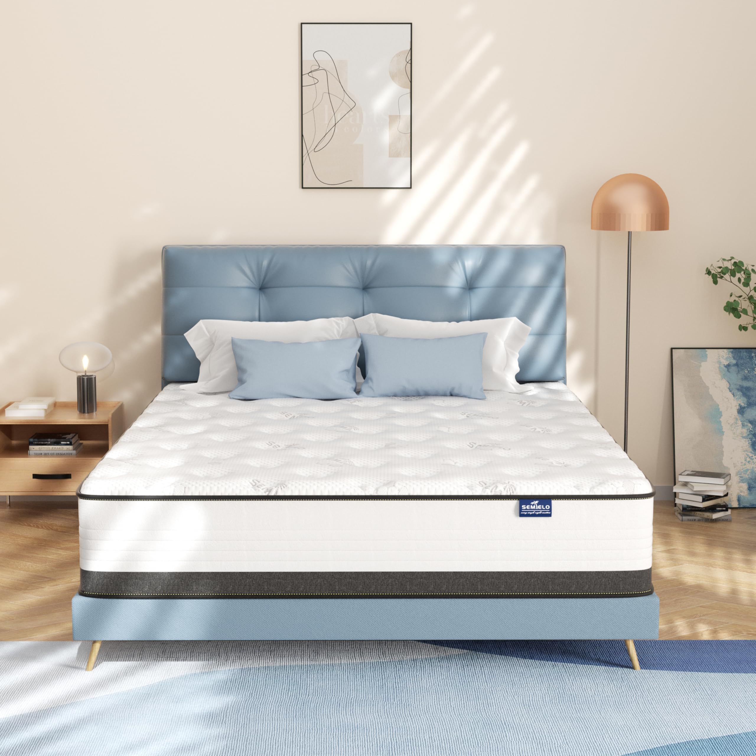 Bamboo Foam Mattress - Full 10 inch Medium Firm