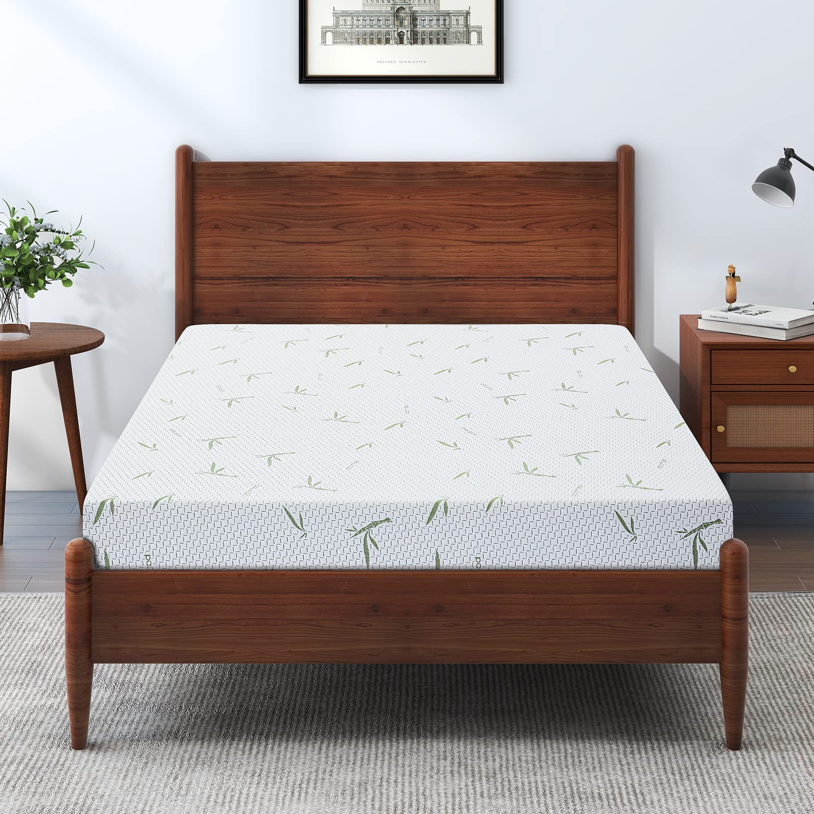 Bamboo Foam Mattress - Full 6 inch Firm Support