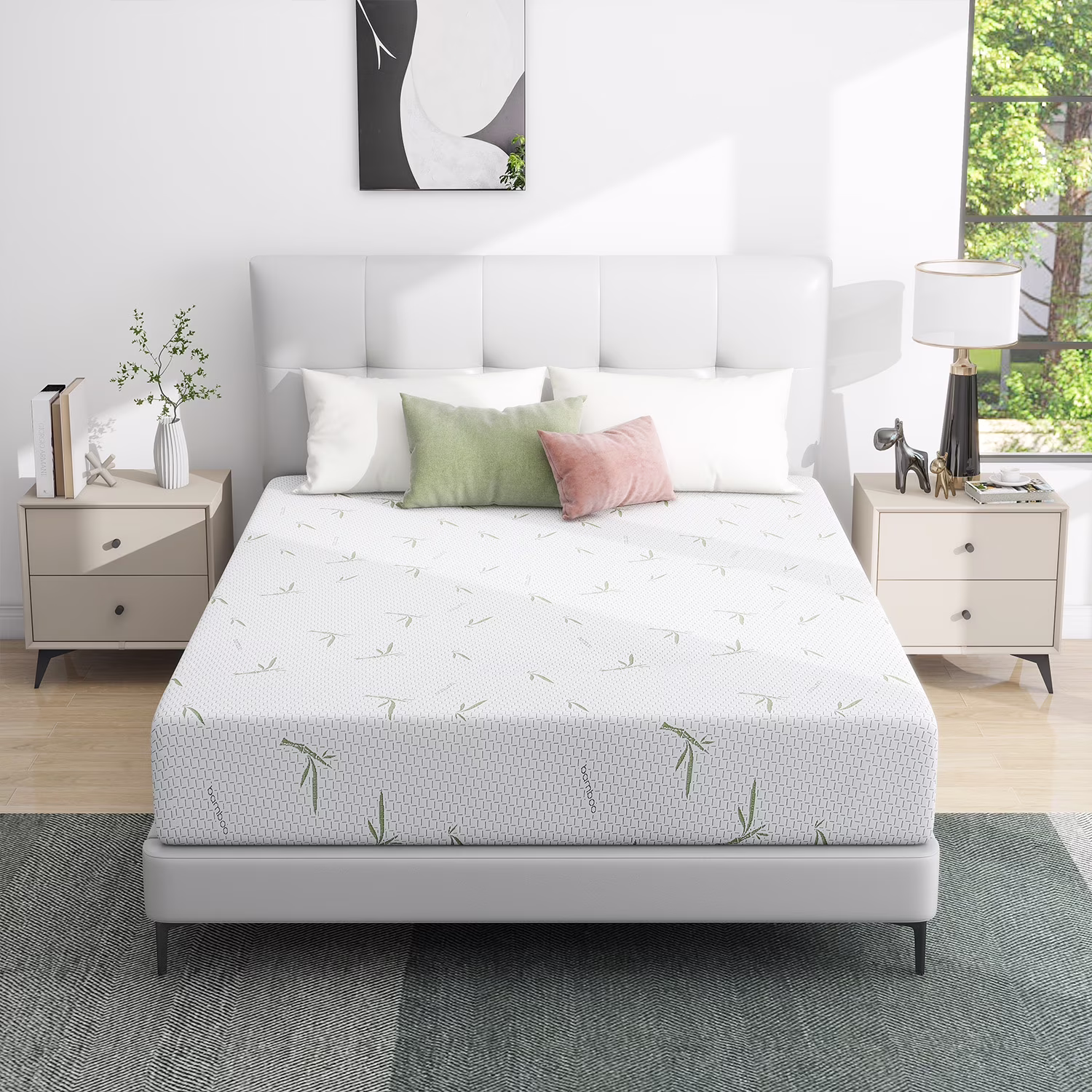 Bamboo Foam Mattress - Full 8 inch Plush