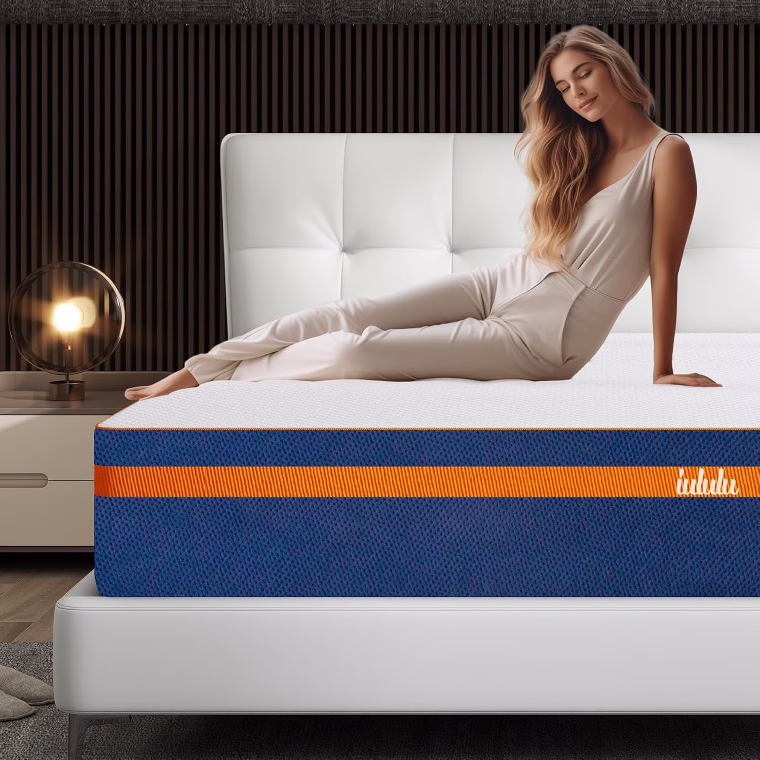 Bamboo Foam Mattress - King 12 inch Firm Support
