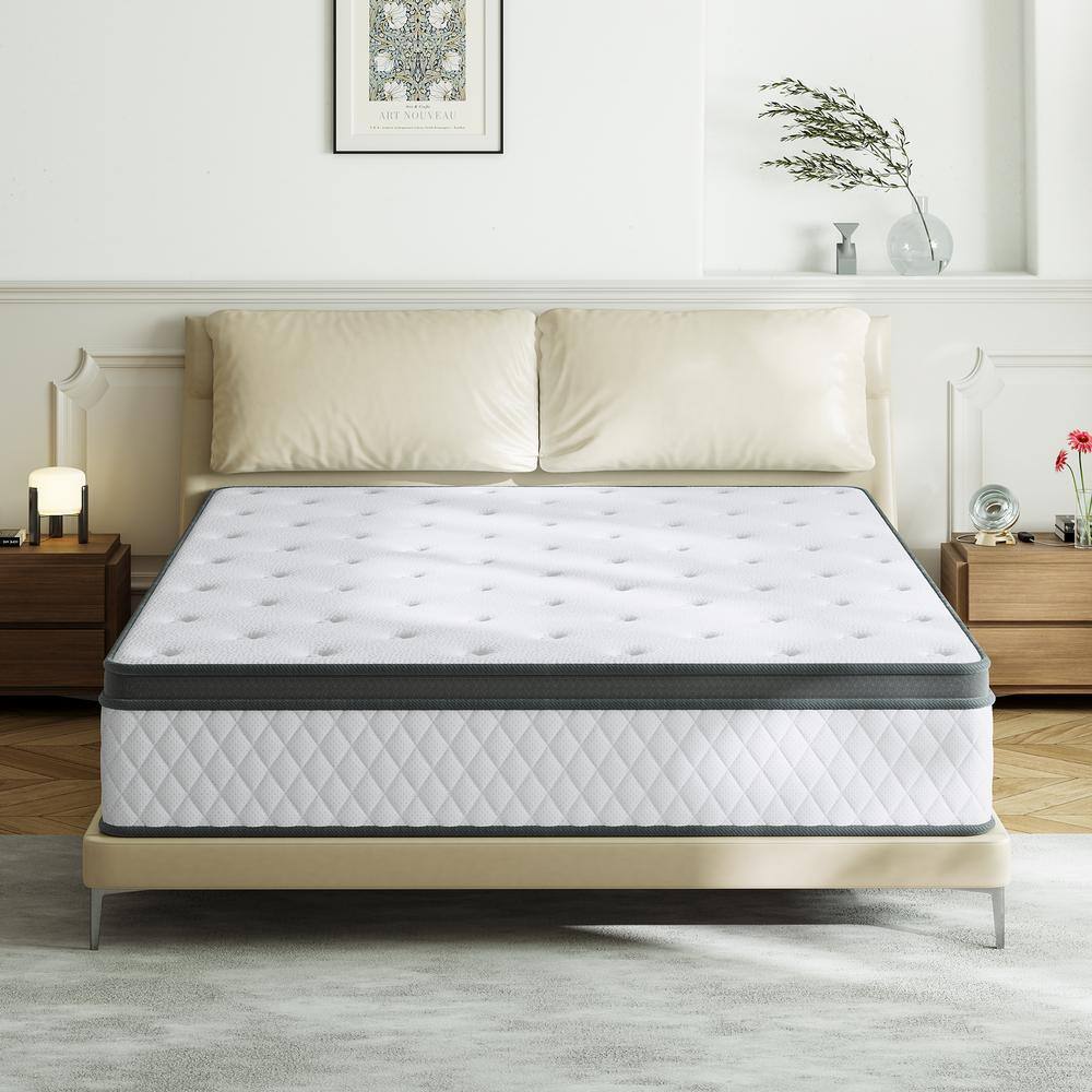 Bamboo Foam Mattress - King 12 inch Hypoallergenic