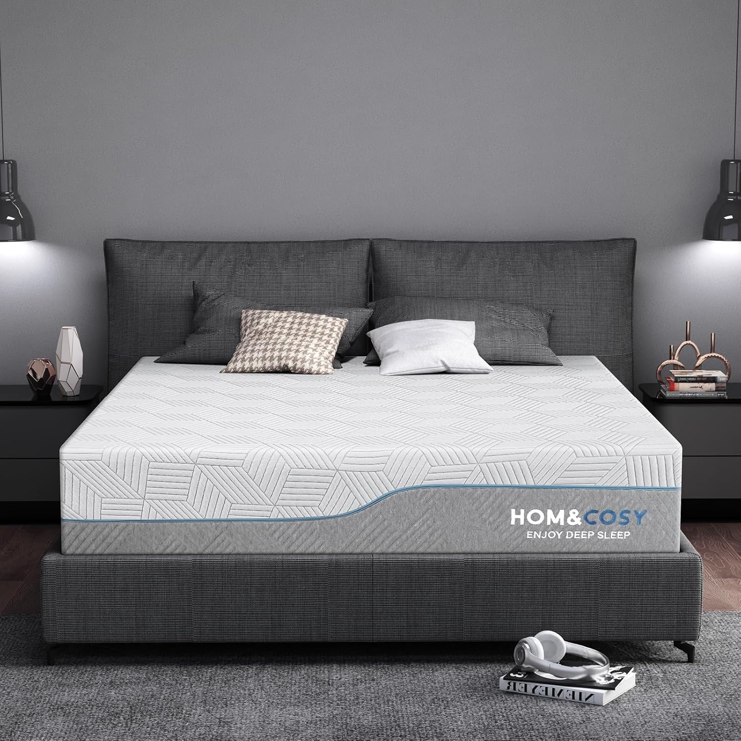 Bamboo Foam Mattress - King 14 inch Cooling