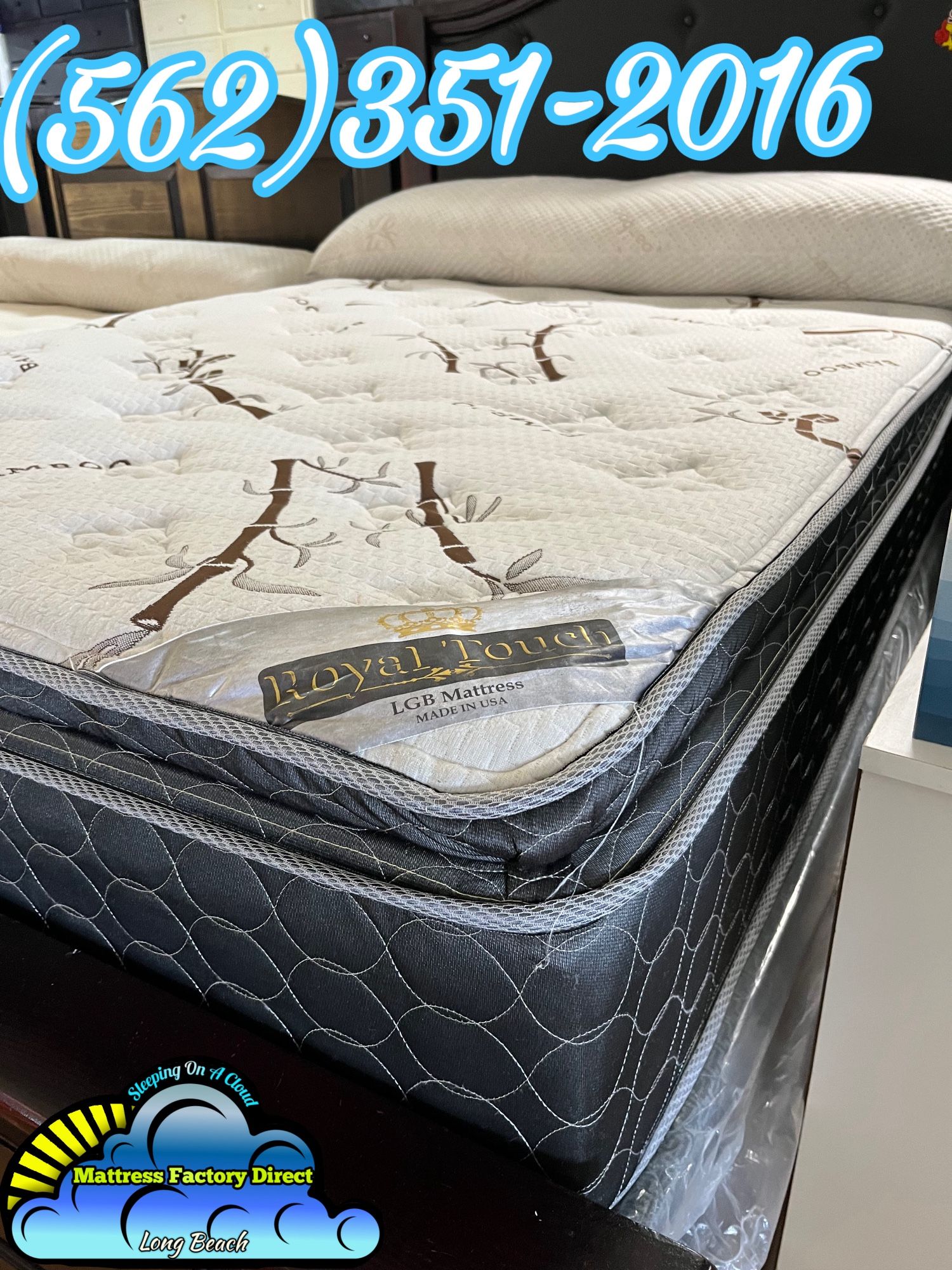 Bamboo Foam Mattress - King 6 inch Plush