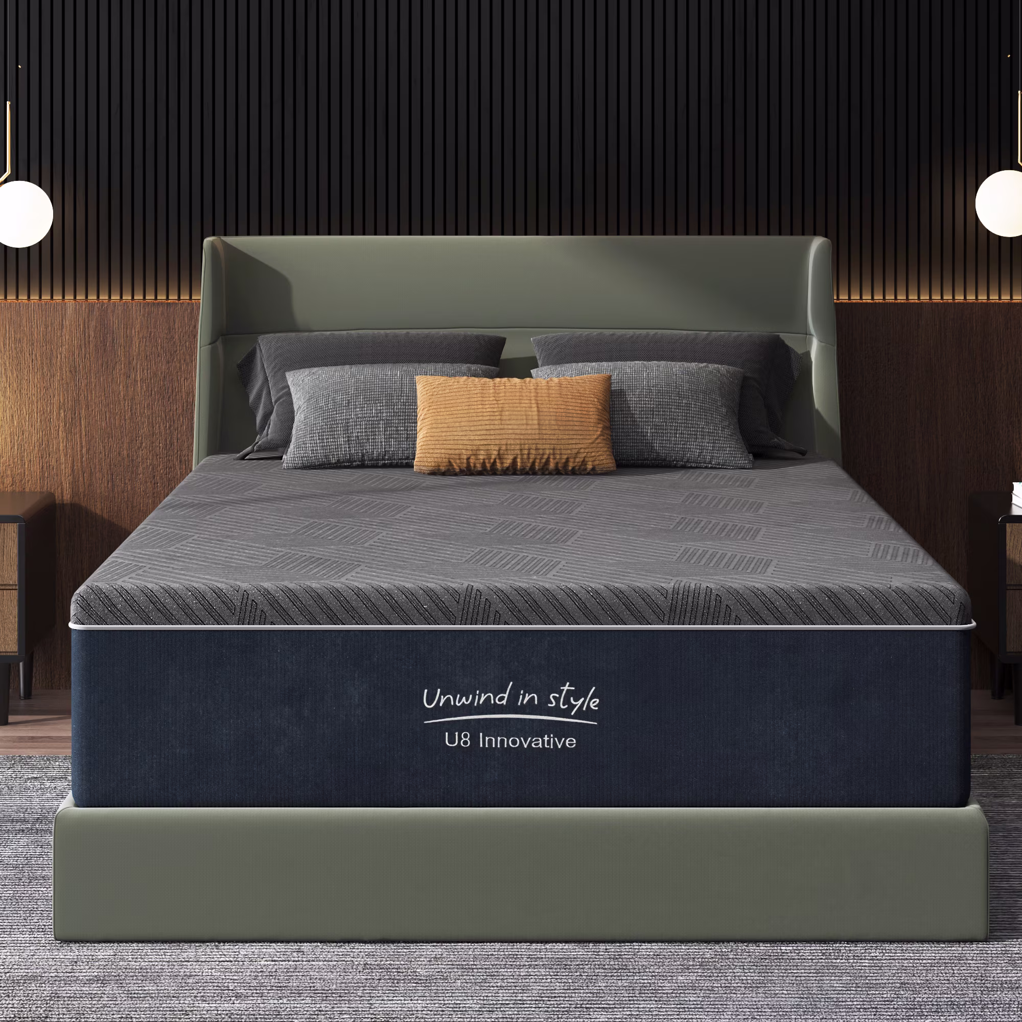 Bamboo Foam Mattress - Queen 10 inch Cooling