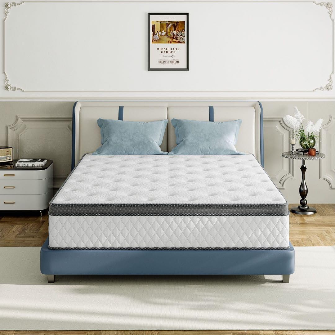 Bamboo Foam Mattress - Queen 10 inch Firm Support