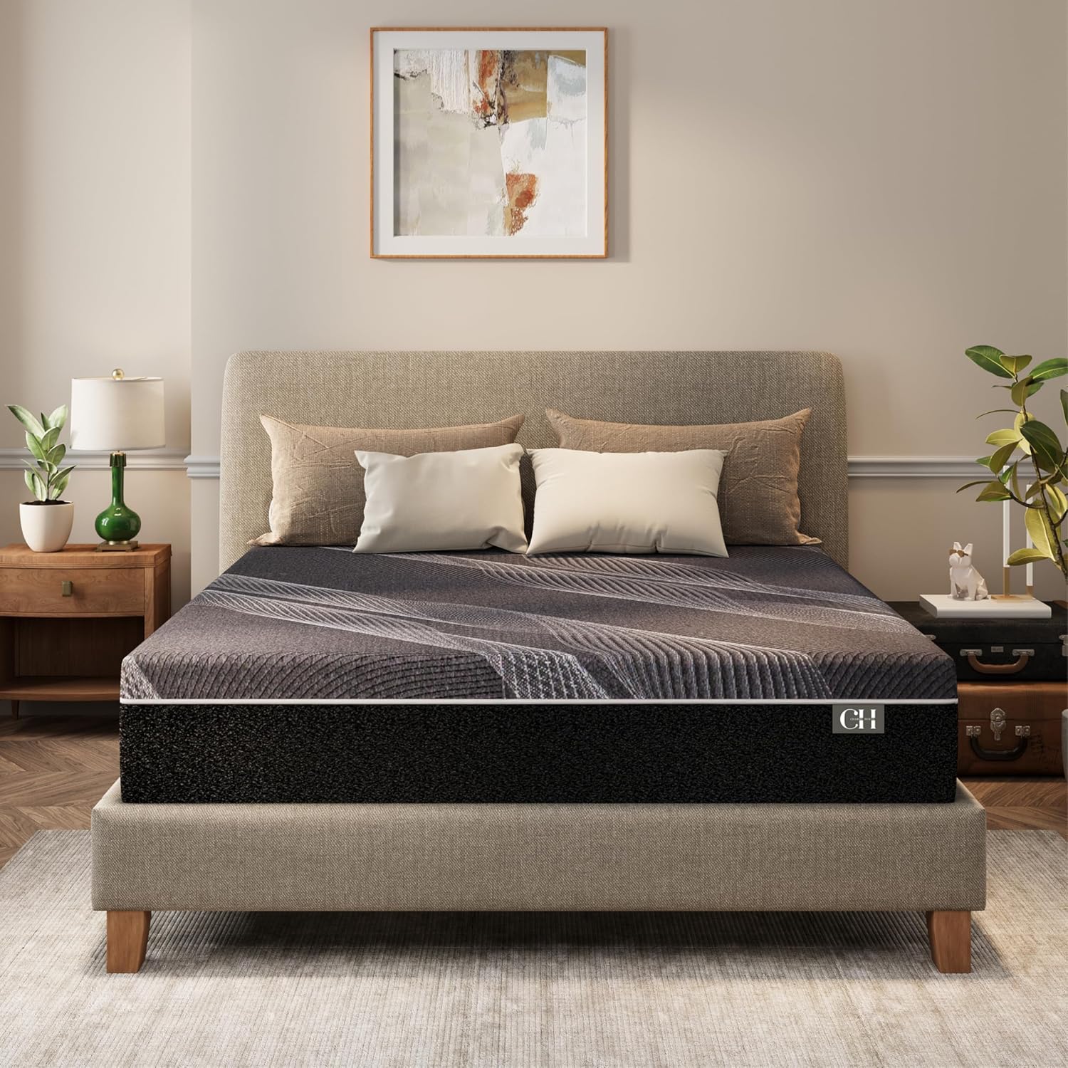 Bamboo Foam Mattress - Queen 10 inch Plush