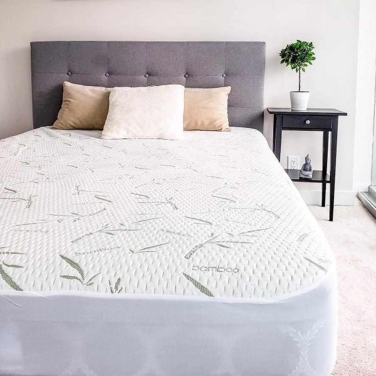 Bamboo Foam Mattress - Queen 8 inch Hypoallergenic