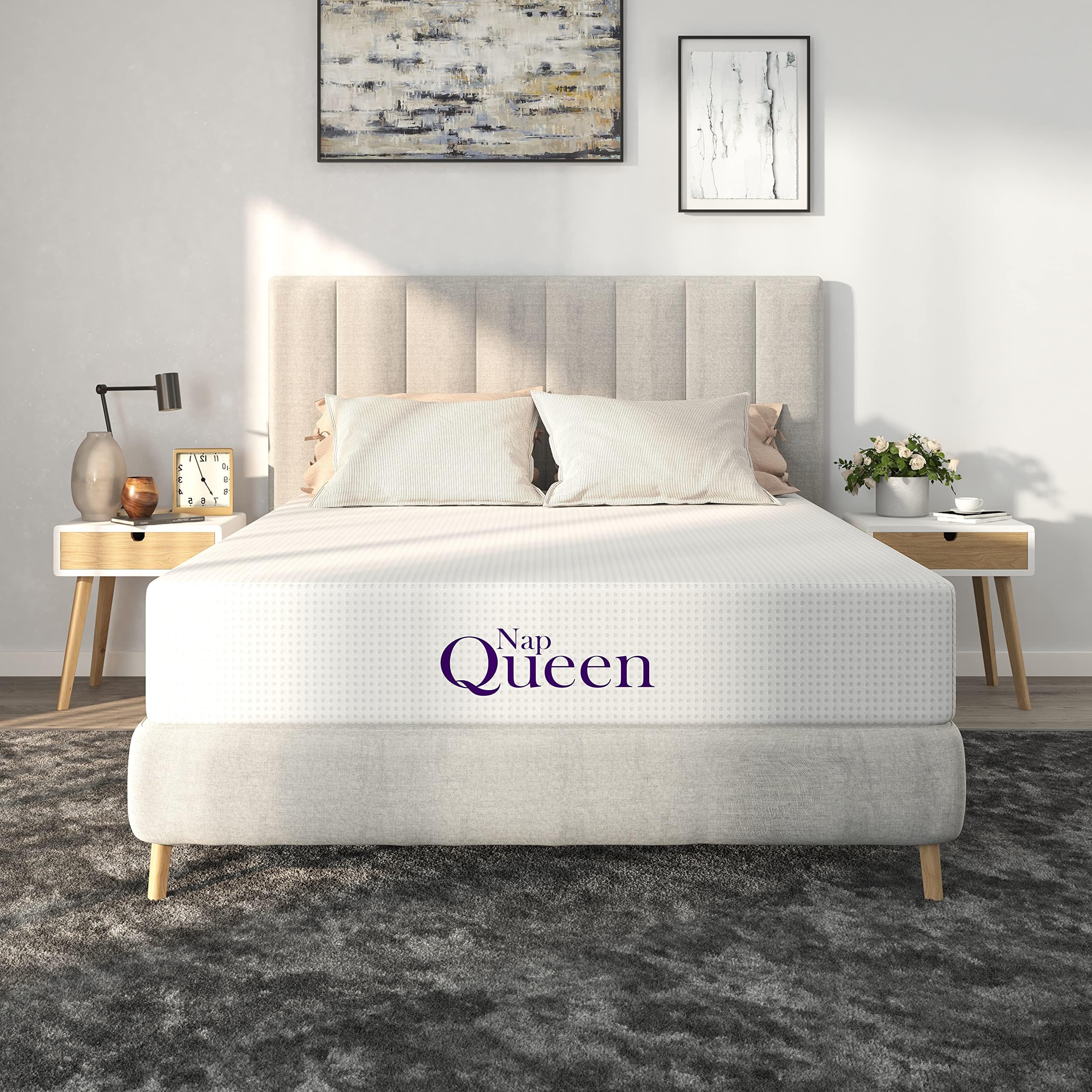 Bamboo Foam Mattress - Queen 8 inch Plush