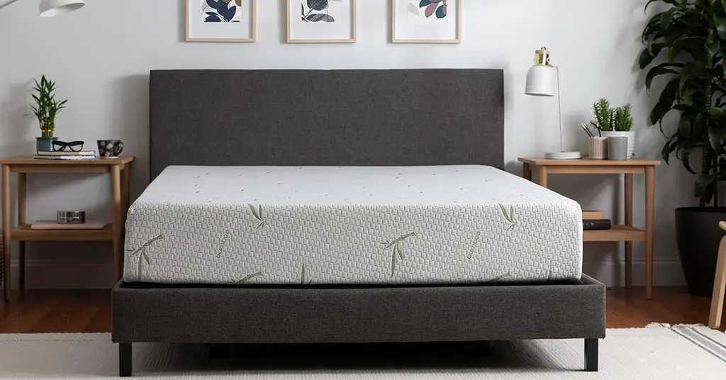 Bamboo Foam Mattress - Single 10 inch Medium Firm