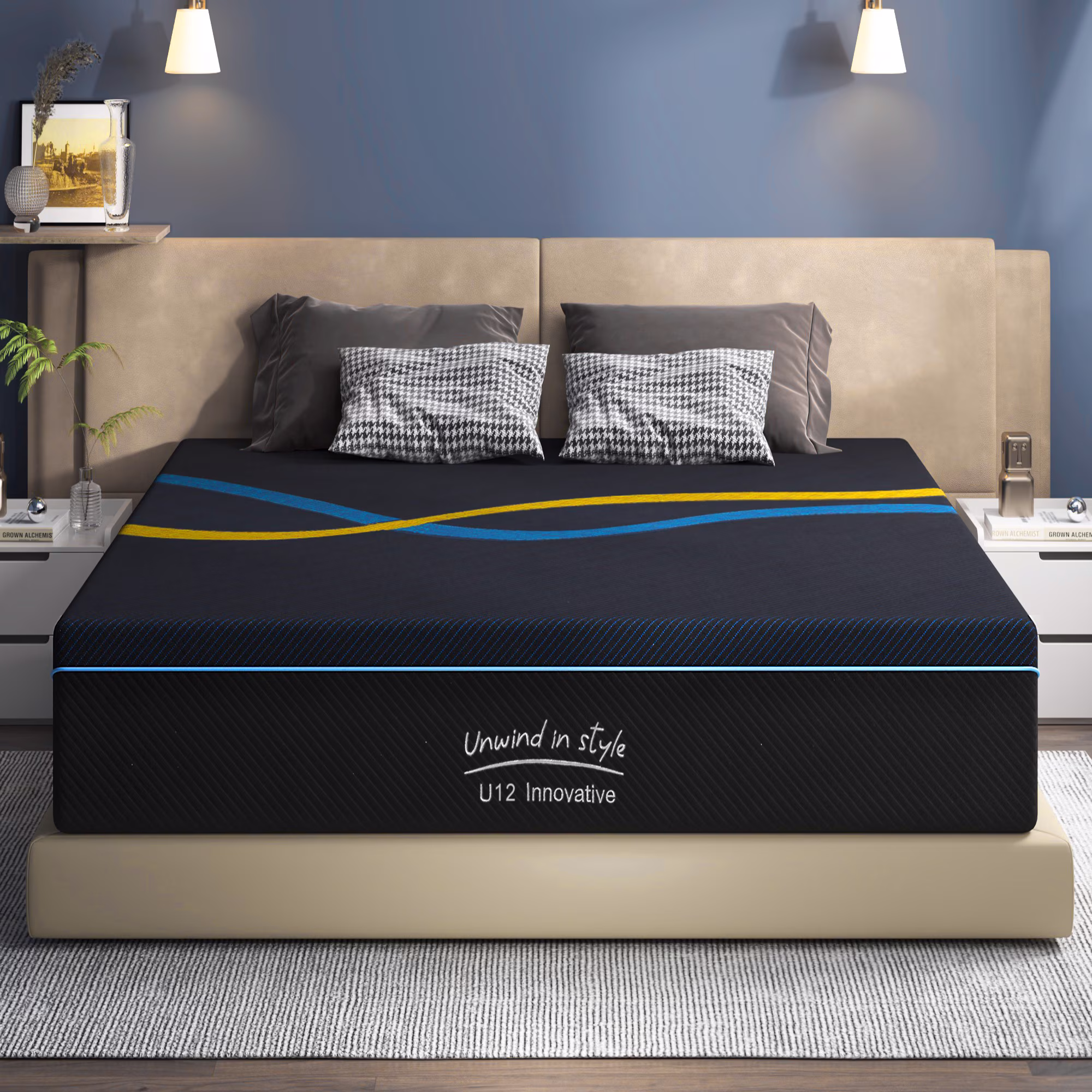 Bamboo Foam Mattress - Super King 10 inch Medium Firm