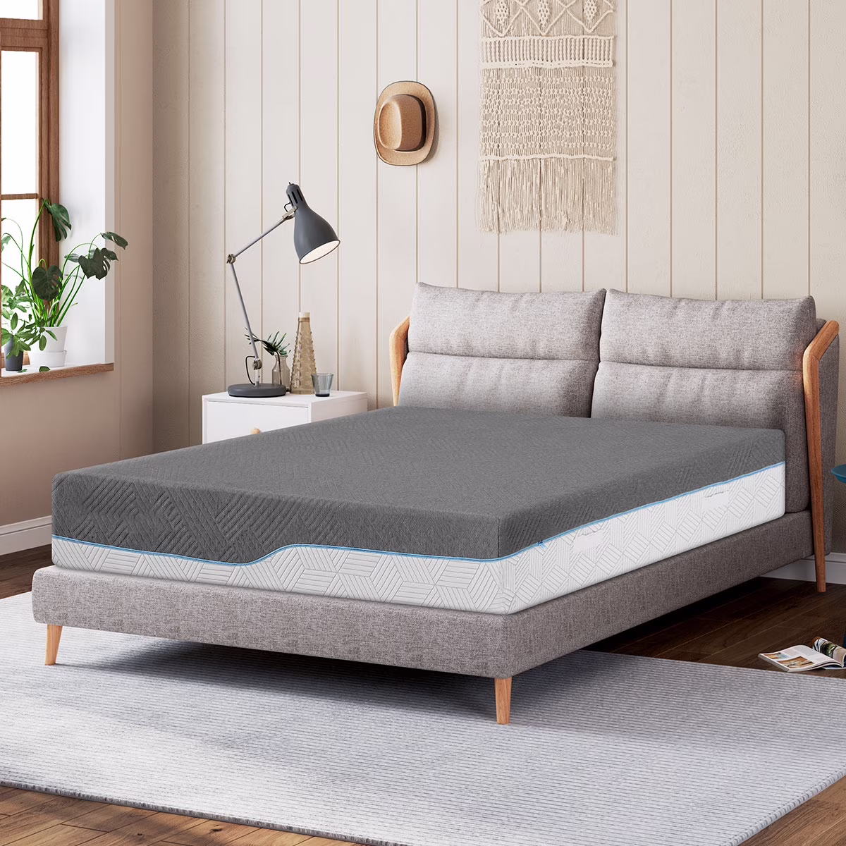 Bamboo Foam Mattress - Super King 12 inch Firm Support