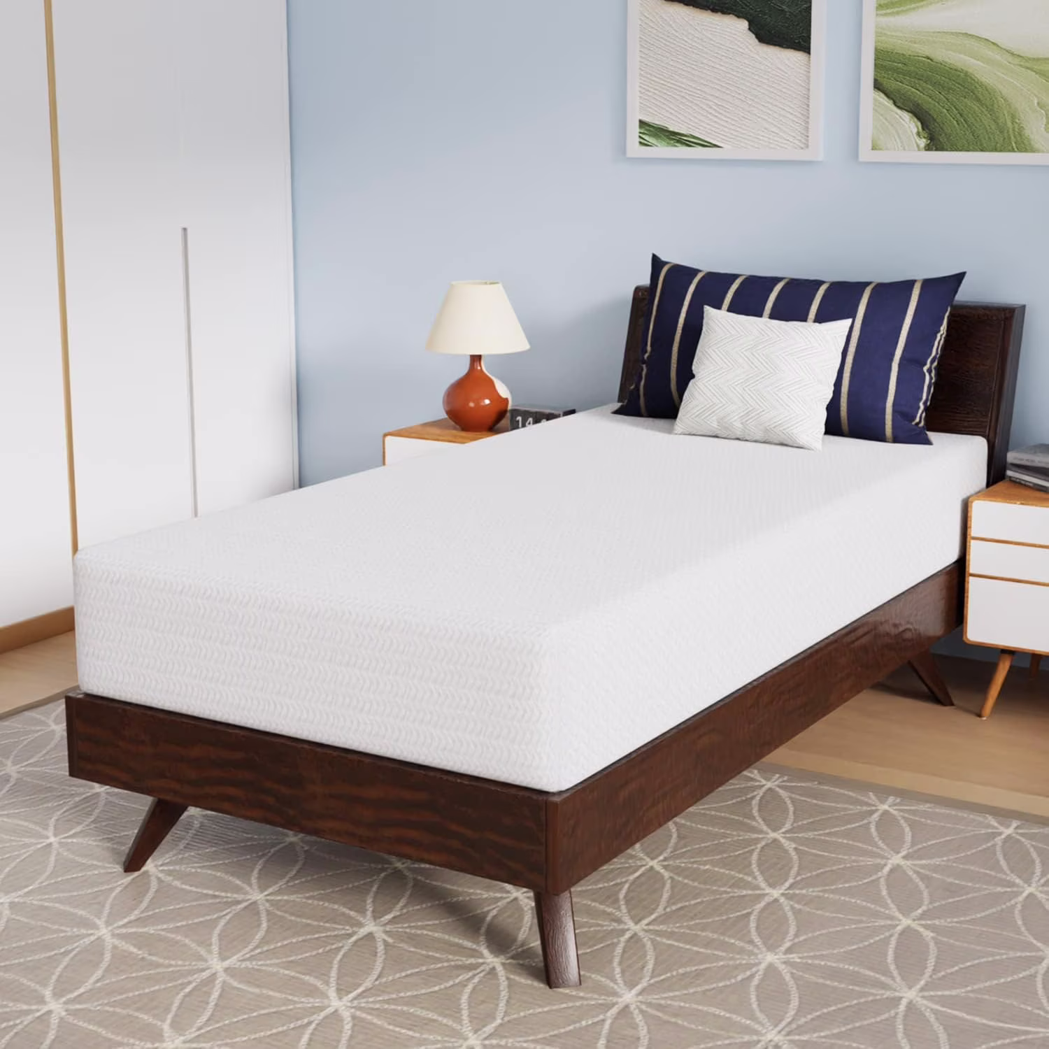 Bamboo Foam Mattress - Twin XL 10 inch Eco-friendly