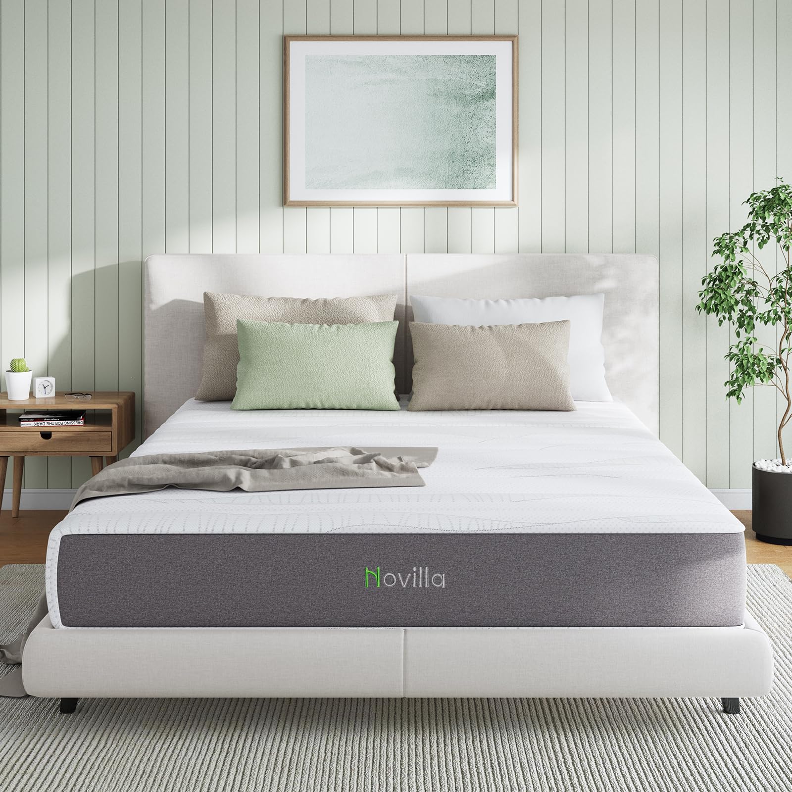 Bamboo Foam Mattress - Twin XL 12 inch Firm Support