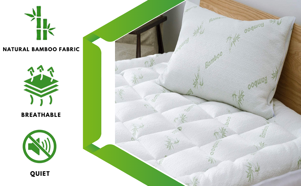 Bamboo Foam Mattress - Twin XL 14 inch Cooling