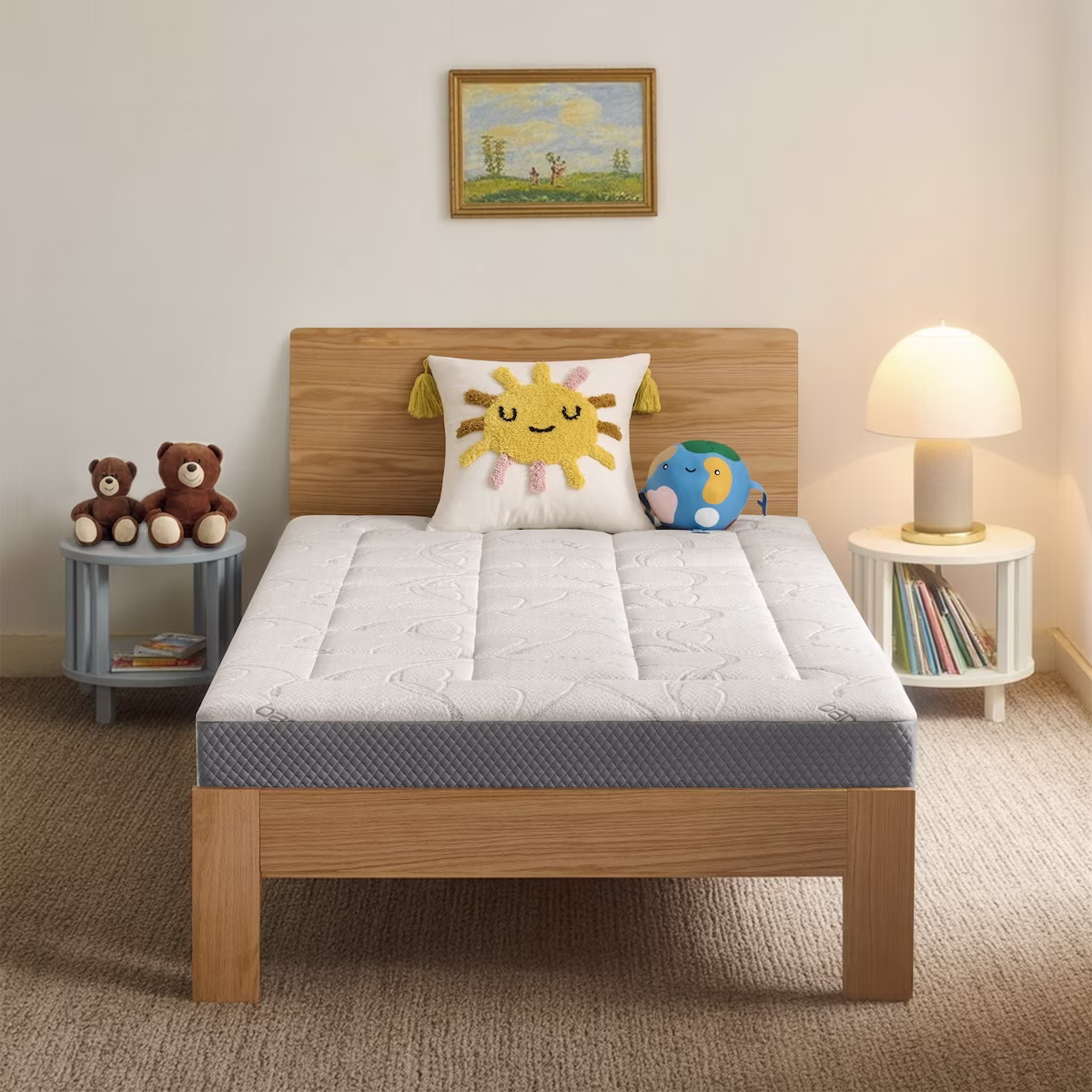 Bamboo Foam Mattress - Twin XL 6 inch Medium Firm