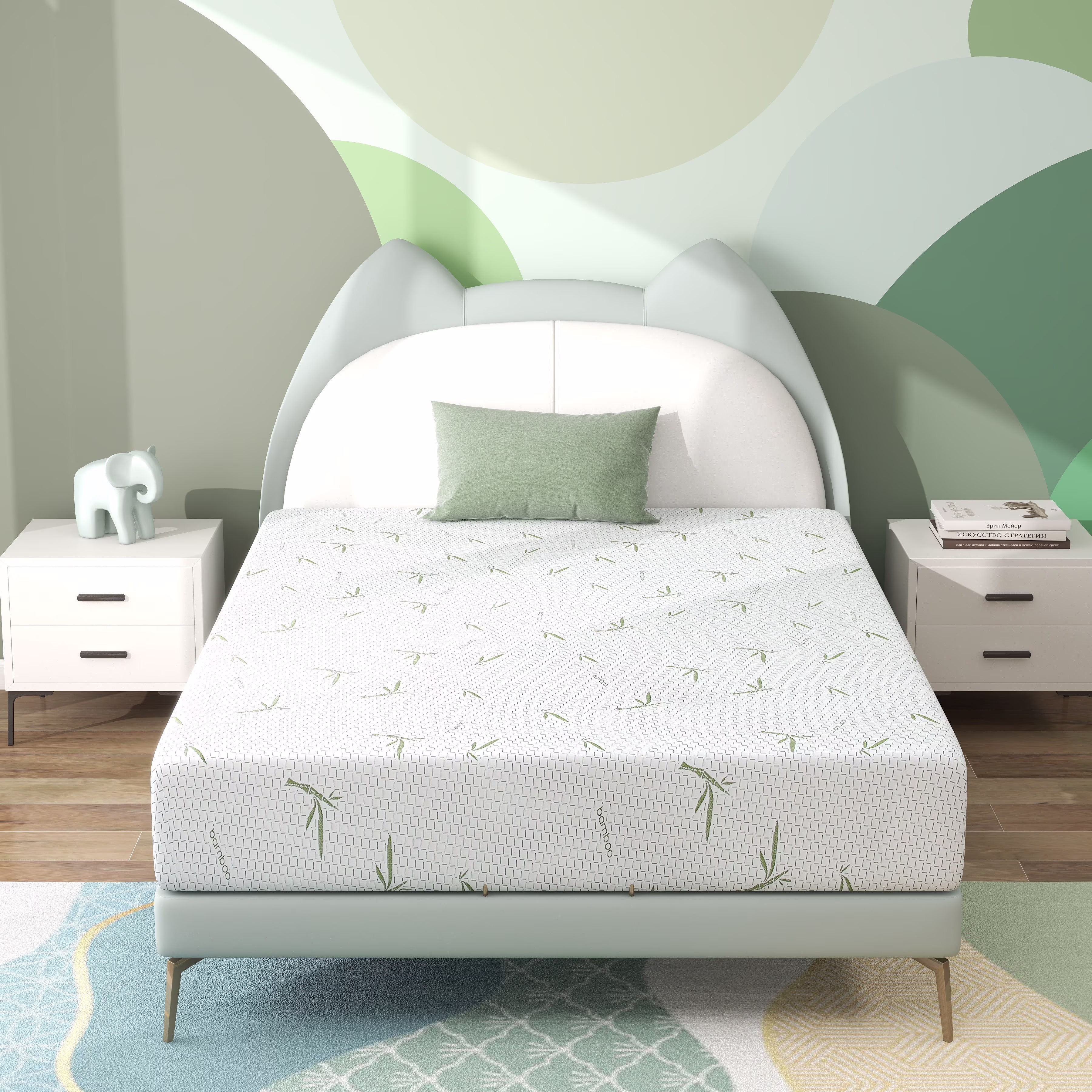 Bamboo Foam Mattress - Twin XL 8 inch Medium Firm