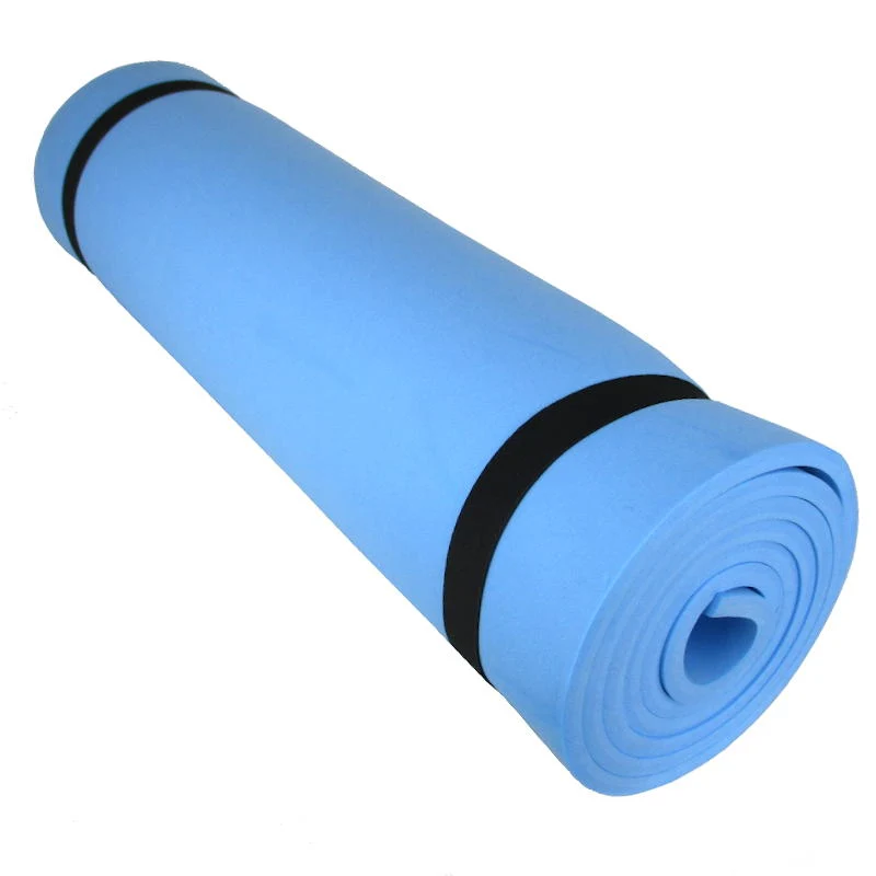 Bed Roll - Double - Foam - Blue