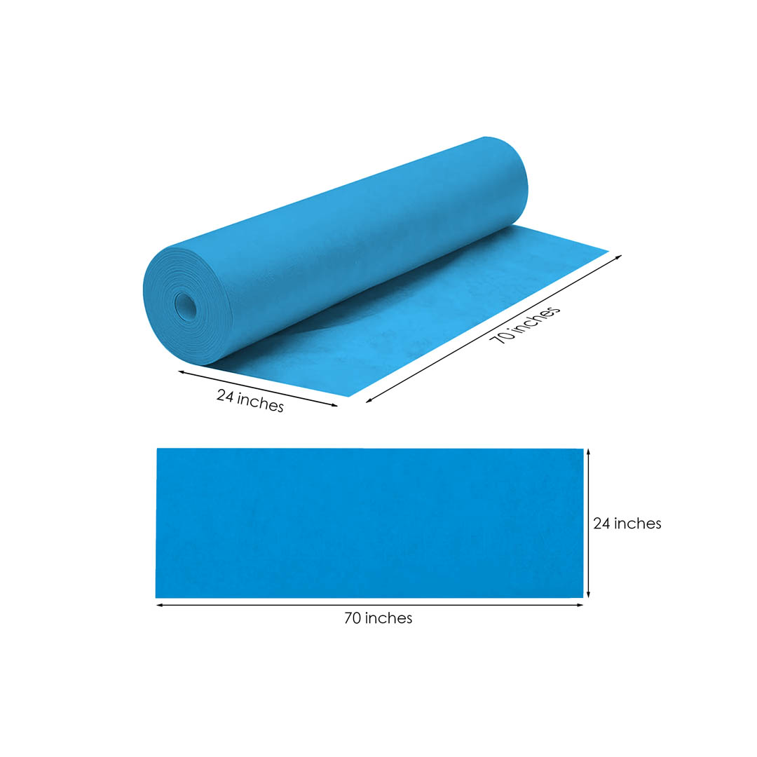 Bed Roll - Single - Foam - Blue