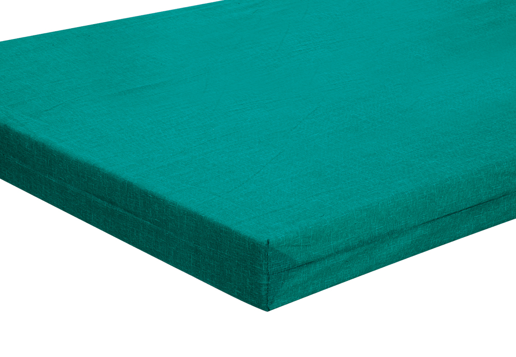 Bed Roll - Single - Foam - Green