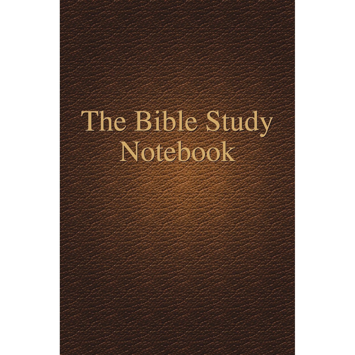 Bible Study Notebook